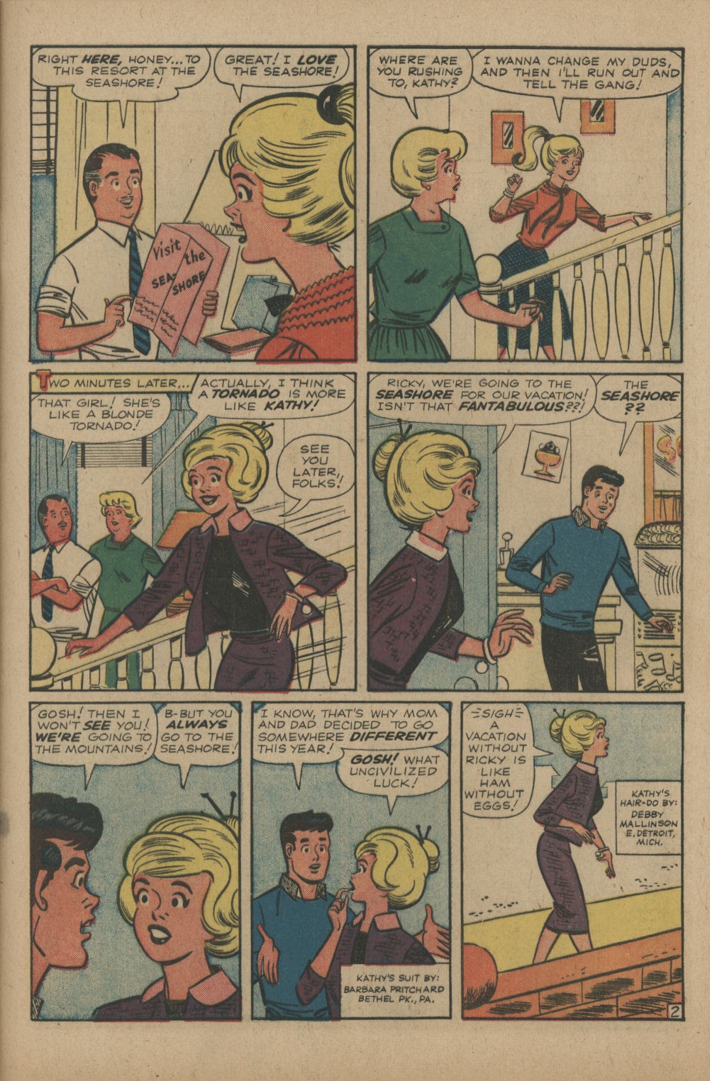 Read online Kathy (1959) comic -  Issue #18 - 29