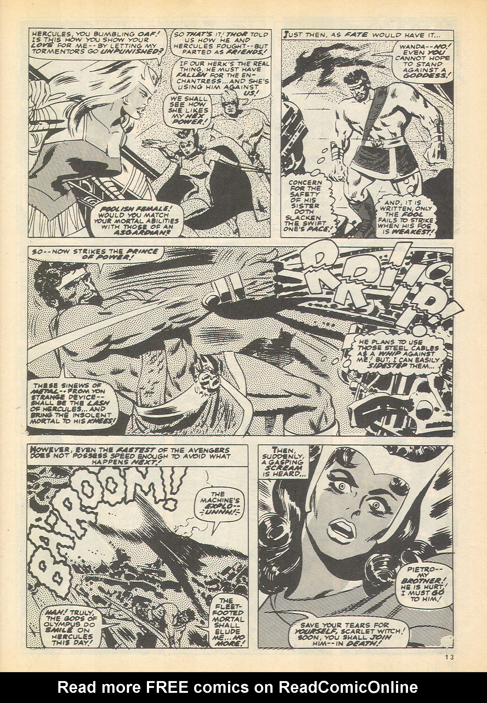 Read online The Avengers (1973) comic -  Issue #43 - 13