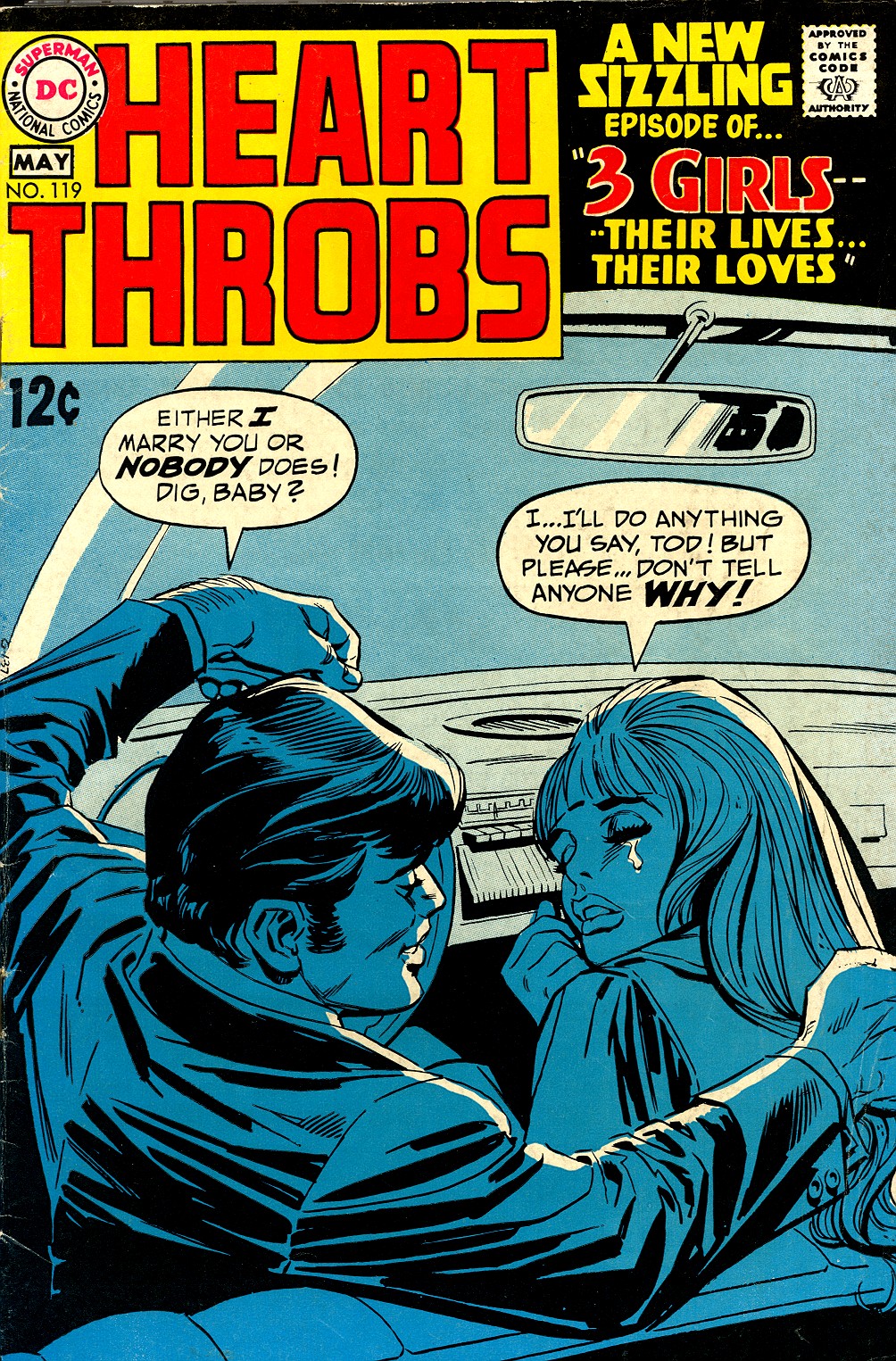 Read online Heart Throbs comic -  Issue #119 - 1
