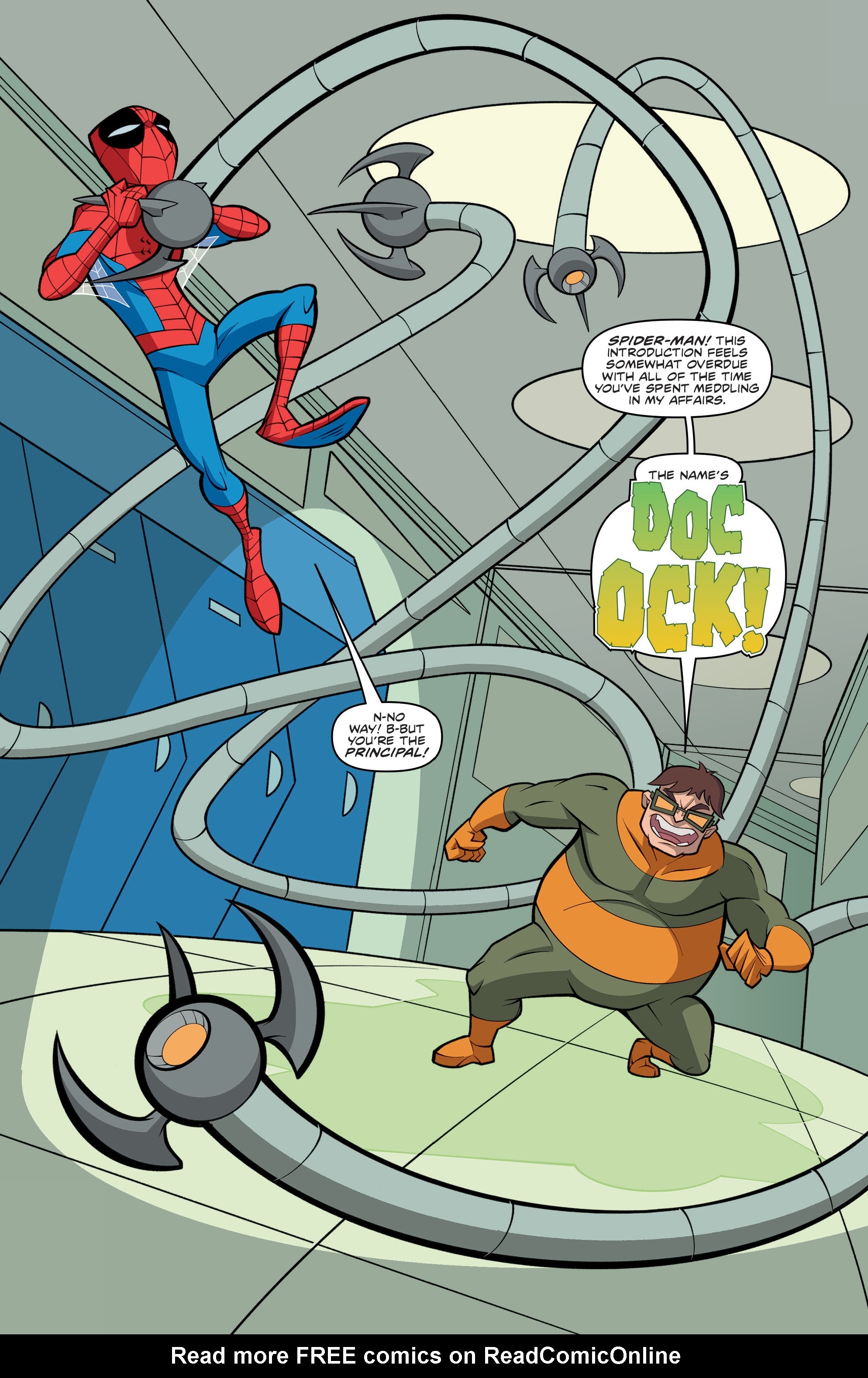 Read online Marvel Action: Spider-Man (2022) comic -  Issue #5 - 7