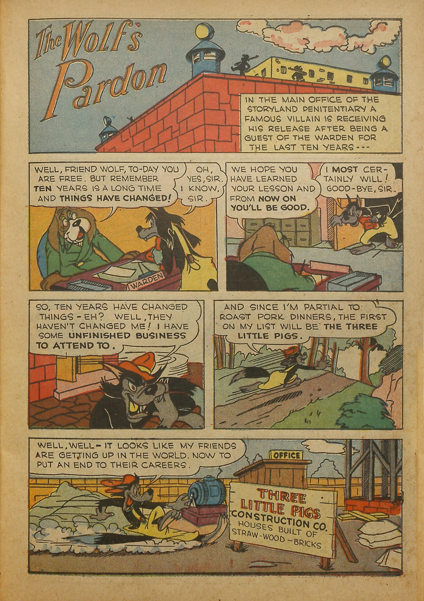 Read online Paul Terry's Mighty Mouse Comics comic -  Issue #40 - 43