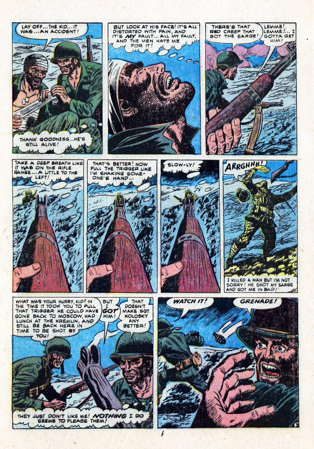 Read online War Action comic -  Issue #13 - 30