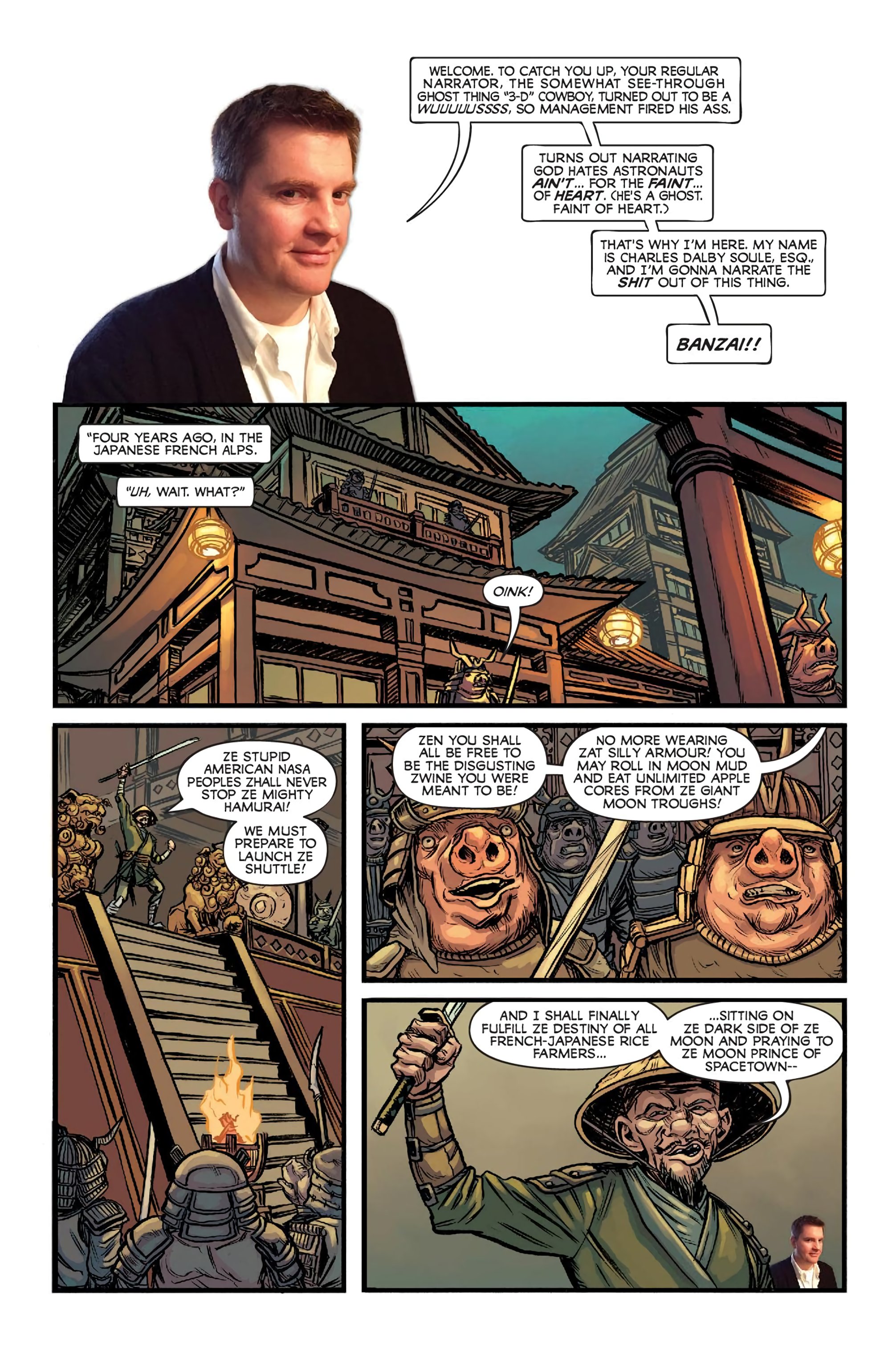Read online God Hates Astronauts comic -  Issue # _The Omnimegabus (Part 4) - 4