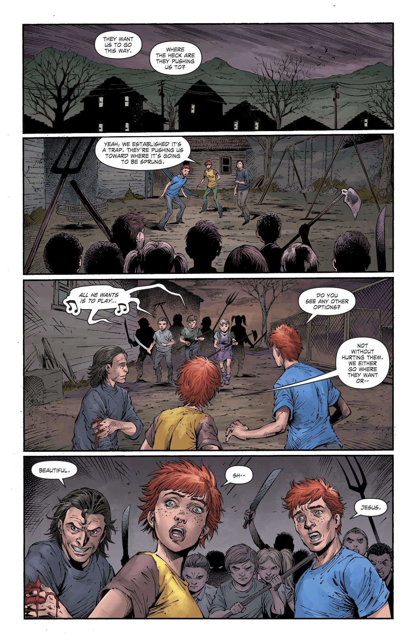 Read online The Curse of Brimstone comic -  Issue #5 - 17