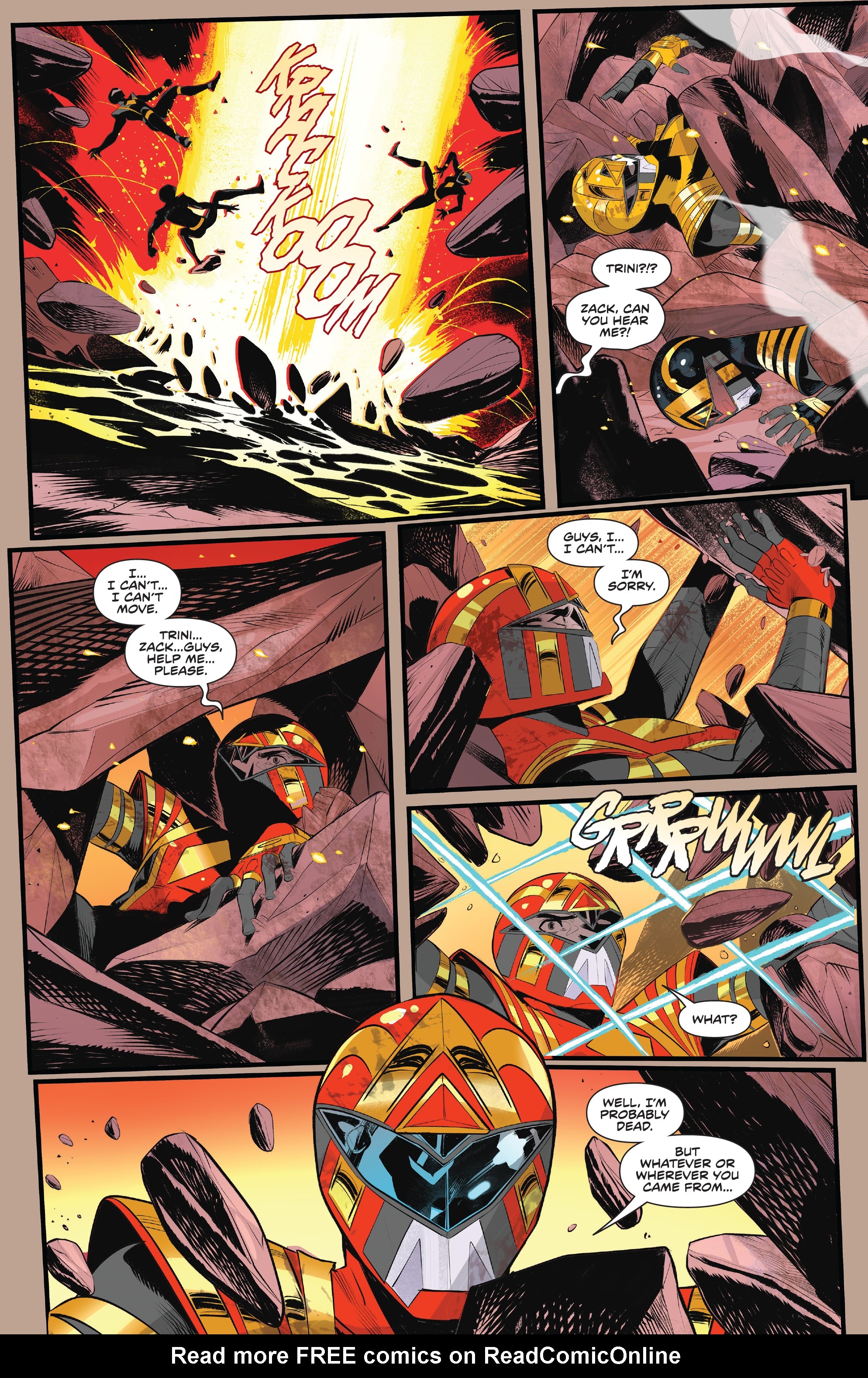Read online Power Rangers comic -  Issue #12 - 23