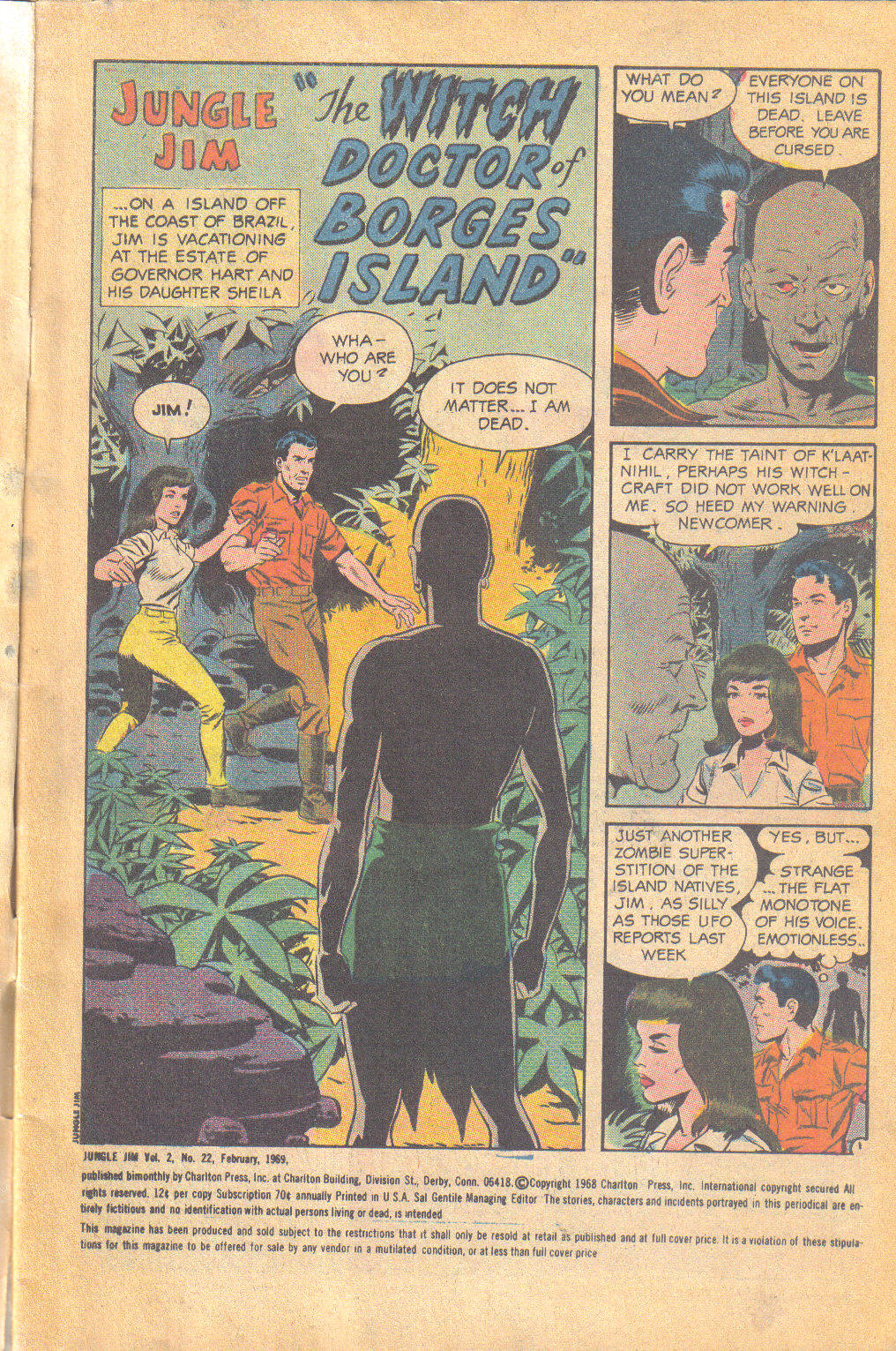 Read online Jungle Jim (1969) comic -  Issue #22 - 4