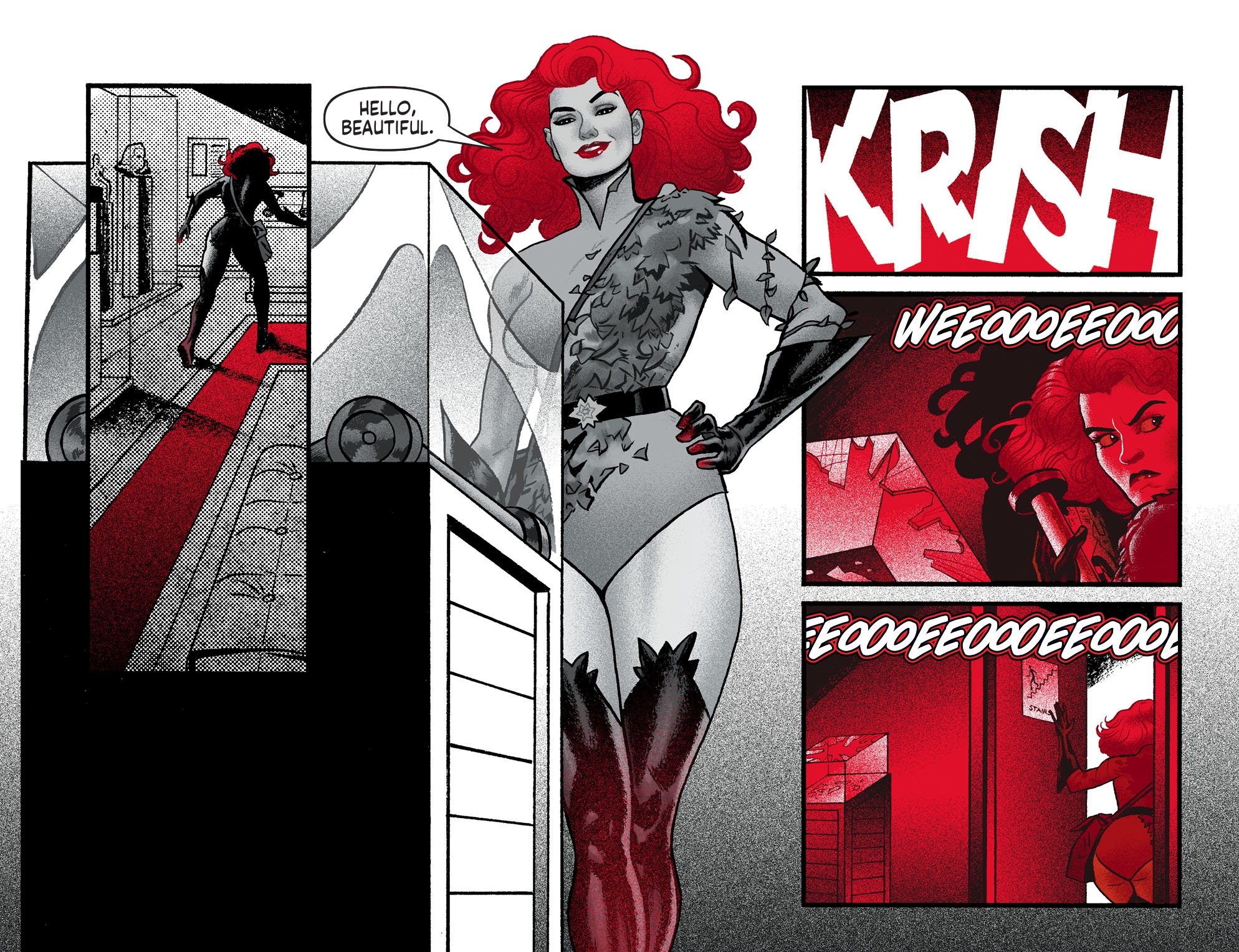Read online Harley Quinn Black   White   Red comic -  Issue #9 - 5