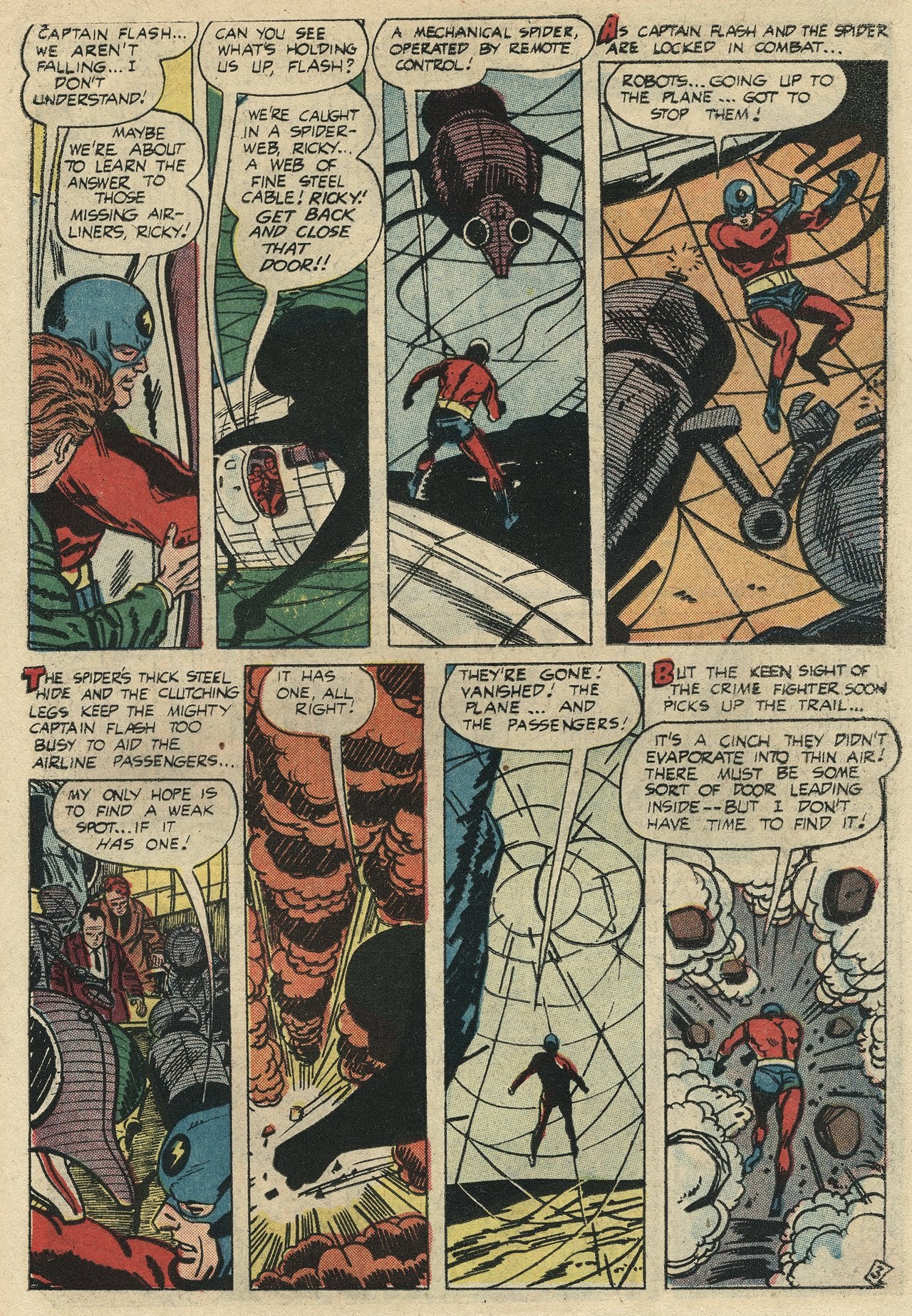Read online Captain Flash comic -  Issue #4 - 29