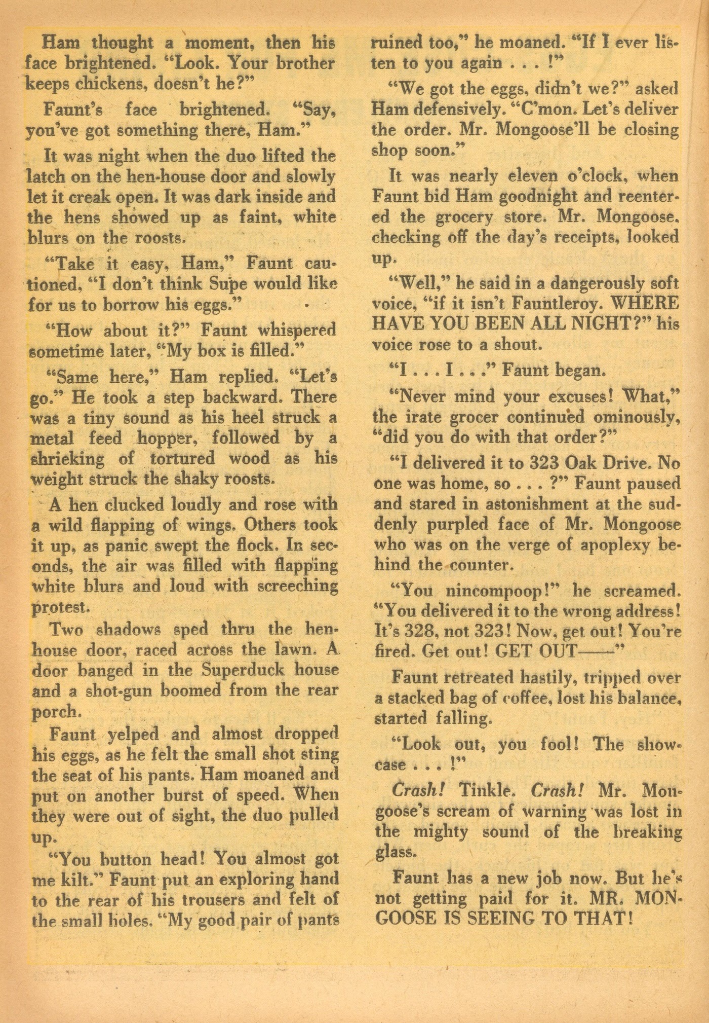 Read online Super Duck Comics comic -  Issue #21 - 24