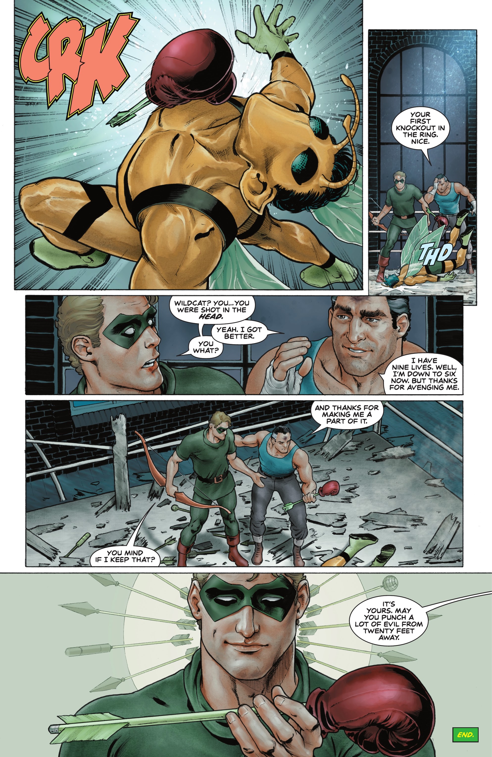 Read online Green Arrow 80th Anniversary 100-Page Super Spectacular comic -  Issue # TPB - 19