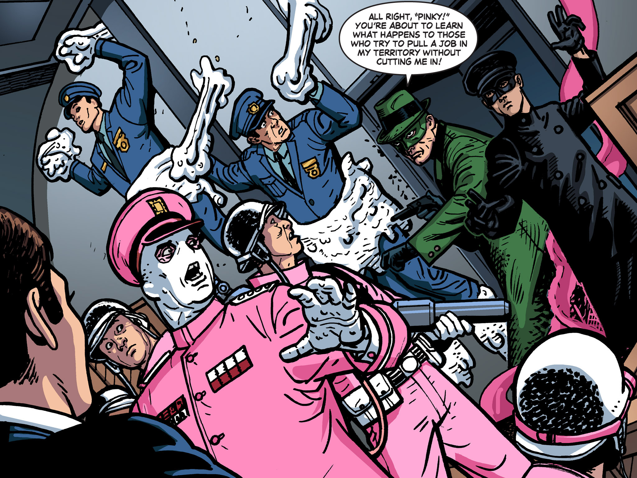 Read online Batman '66 Meets the Green Hornet [II] comic -  Issue #2 - 8