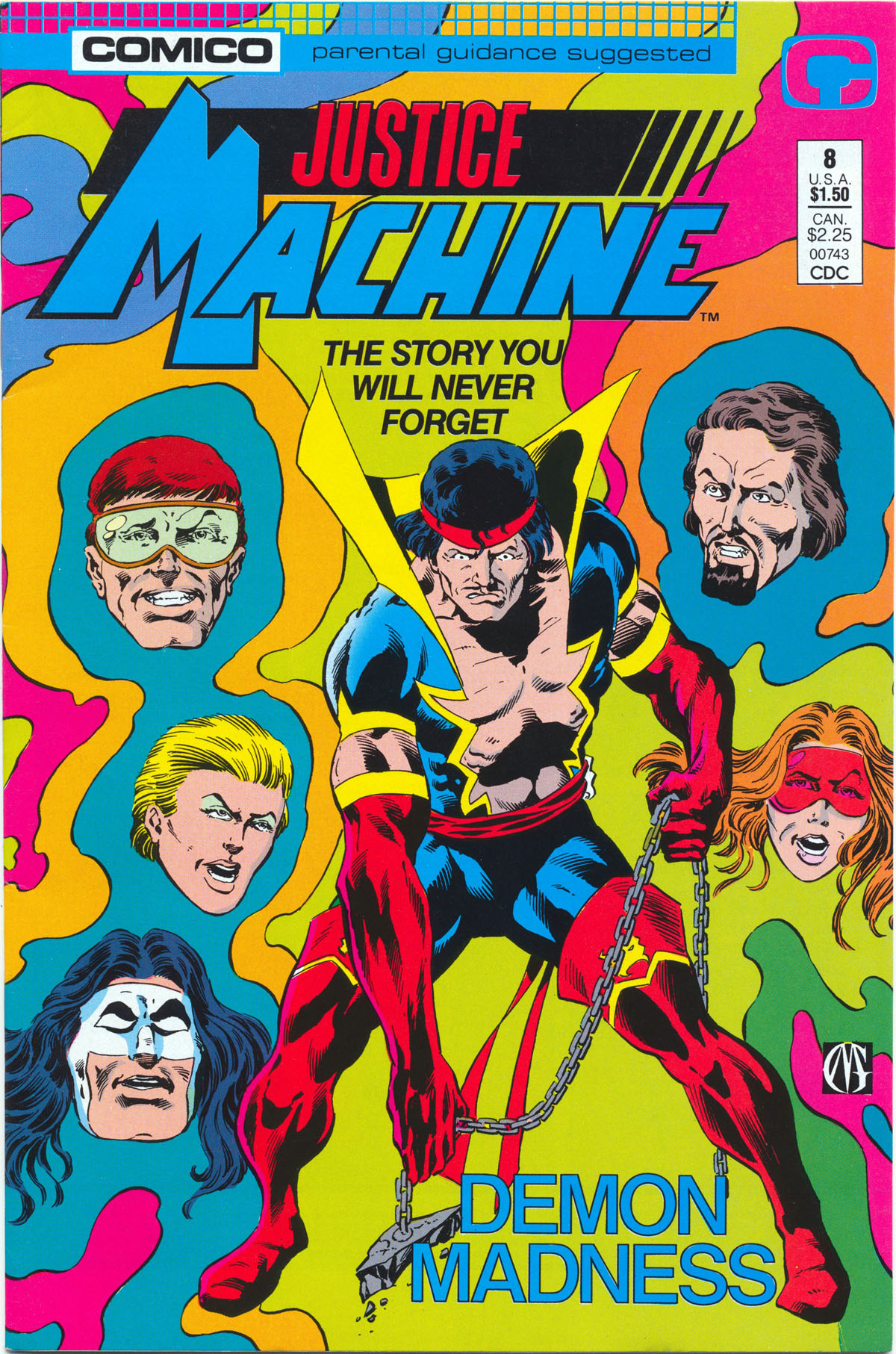 Read online Justice Machine comic -  Issue #8 - 1