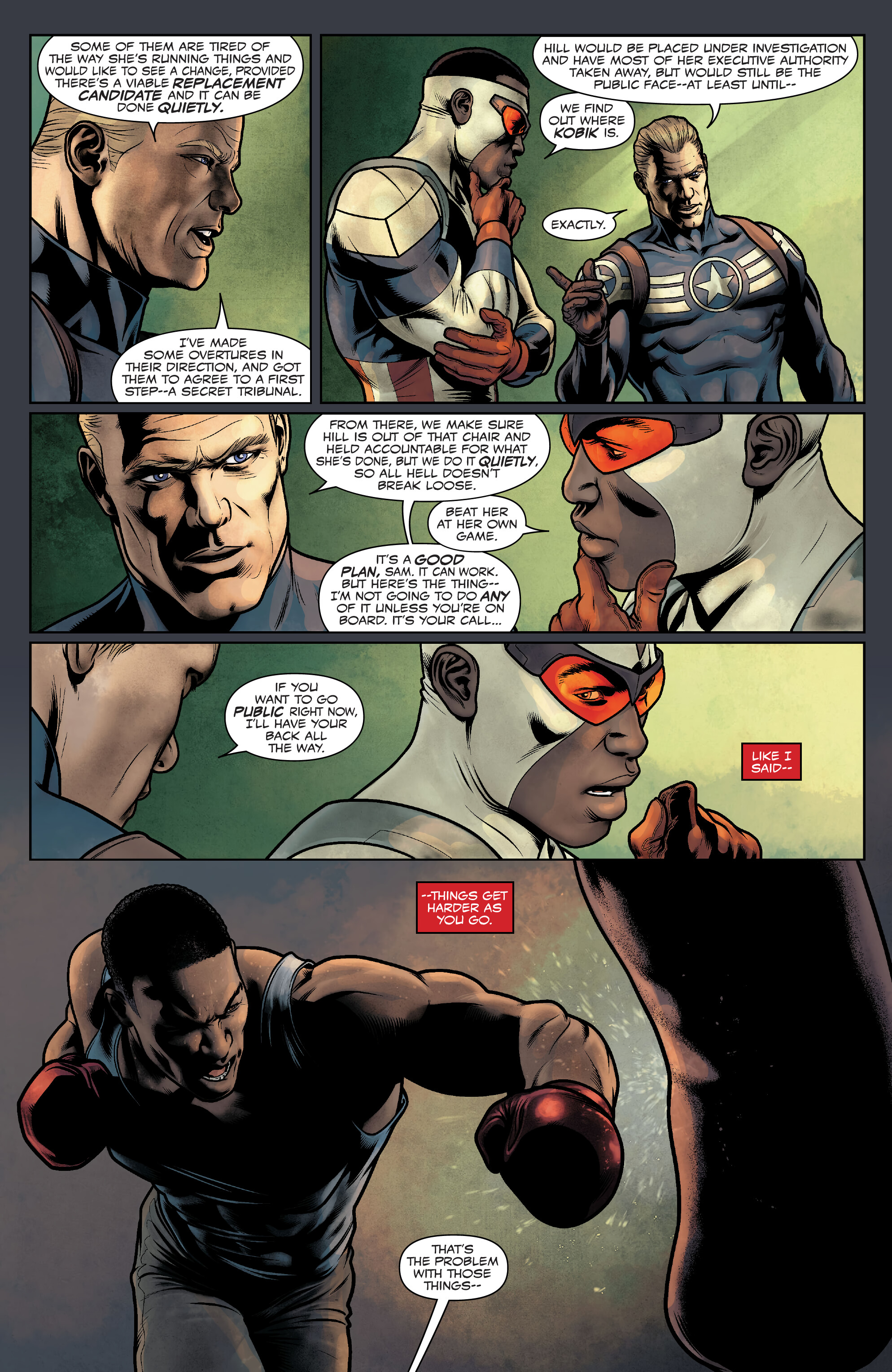 Read online Captain America by Nick Spencer Omnibus comic -  Issue # TPB (Part 4) - 23