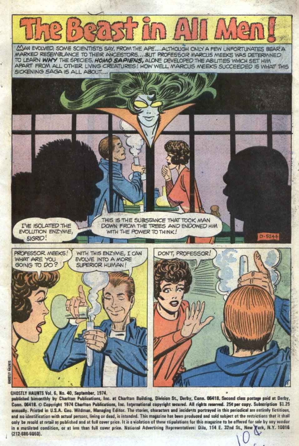 Read online Ghostly Haunts comic -  Issue #40 - 3