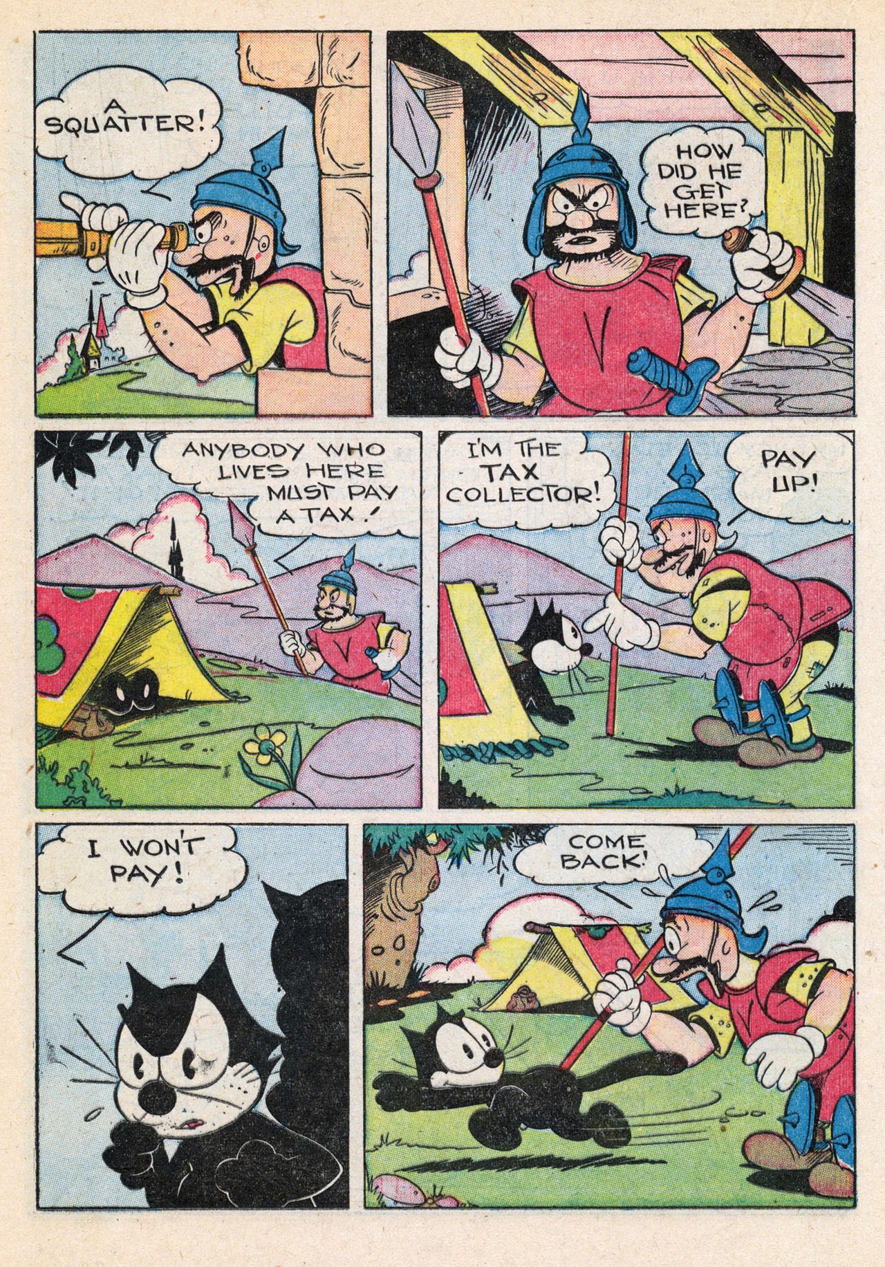 Read online Felix the Cat (1948) comic -  Issue #13 - 32