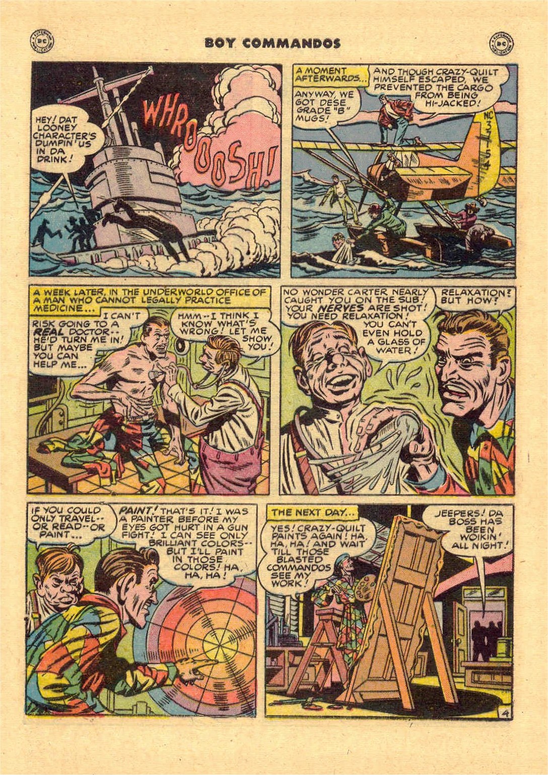 Read online Boy Commandos comic -  Issue #33 - 39