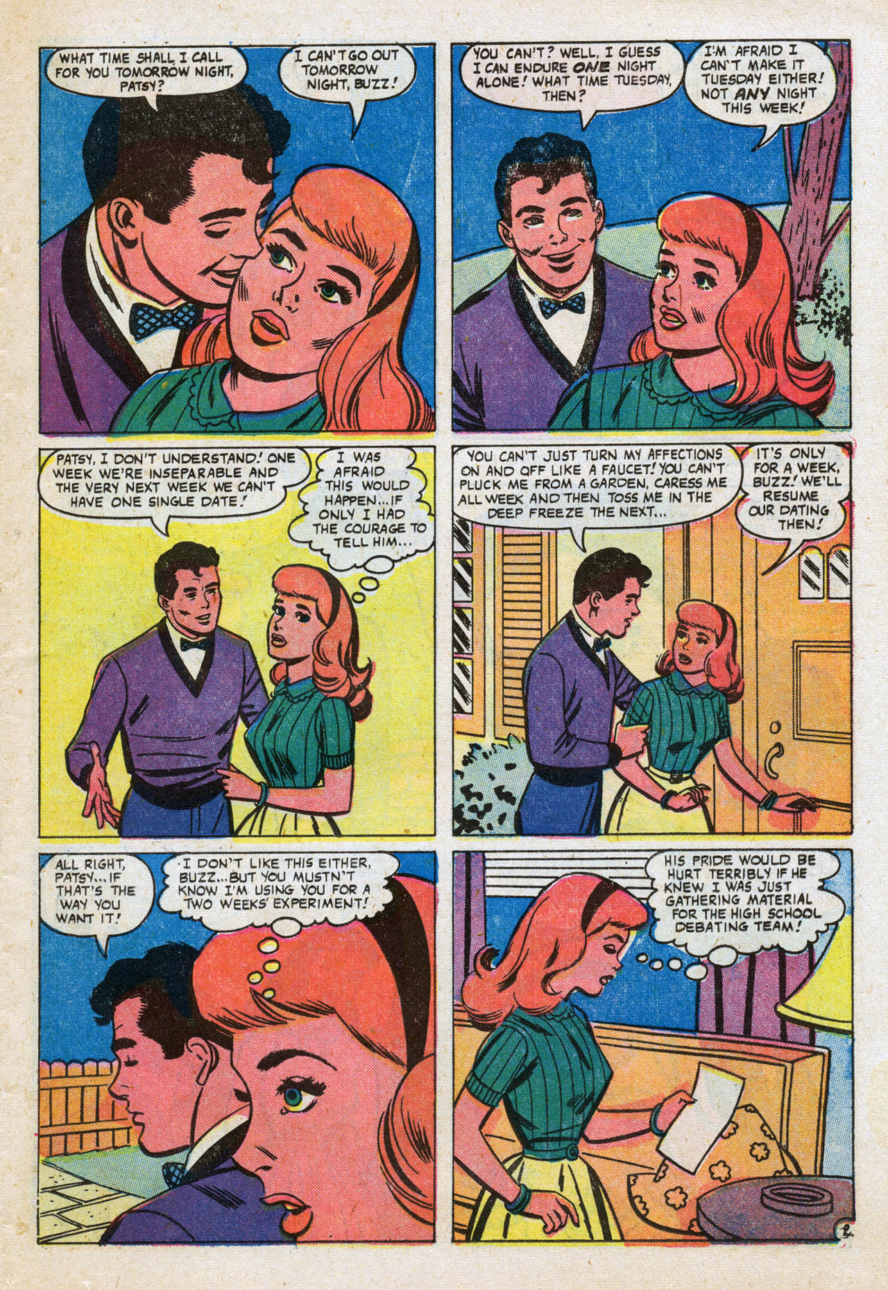 Read online Patsy and Hedy comic -  Issue #54 - 11