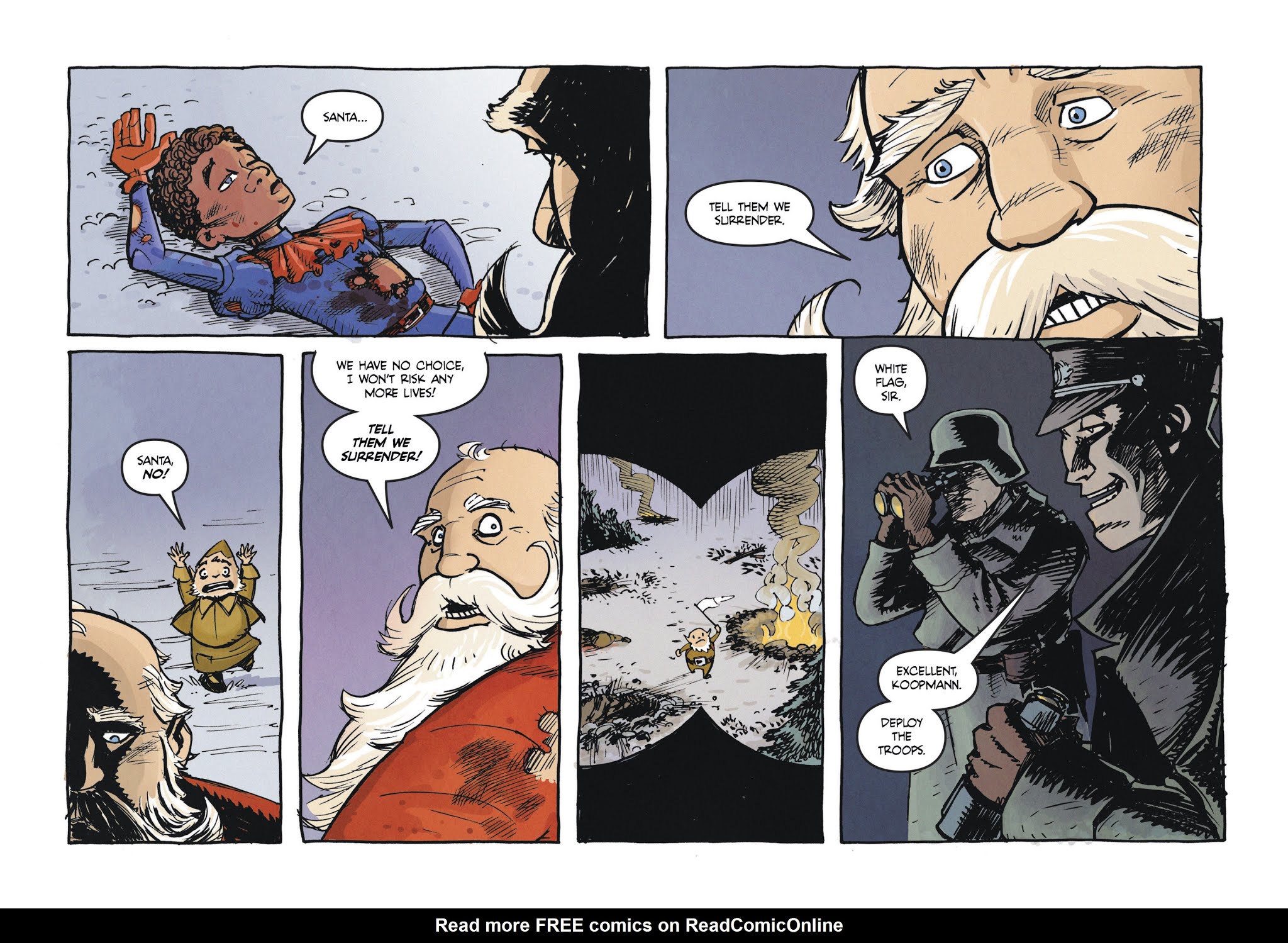 Read online Santa Claus vs. The Nazis comic -  Issue # TPB - 25