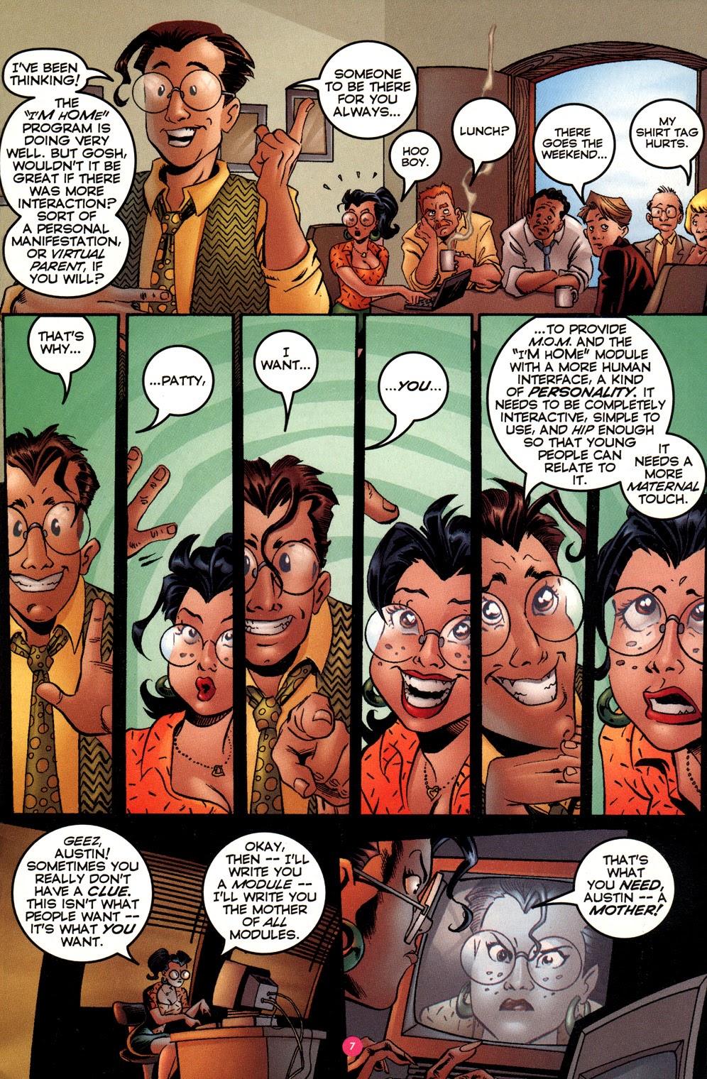 Read online Here Comes The Big People comic -  Issue # Full - 12