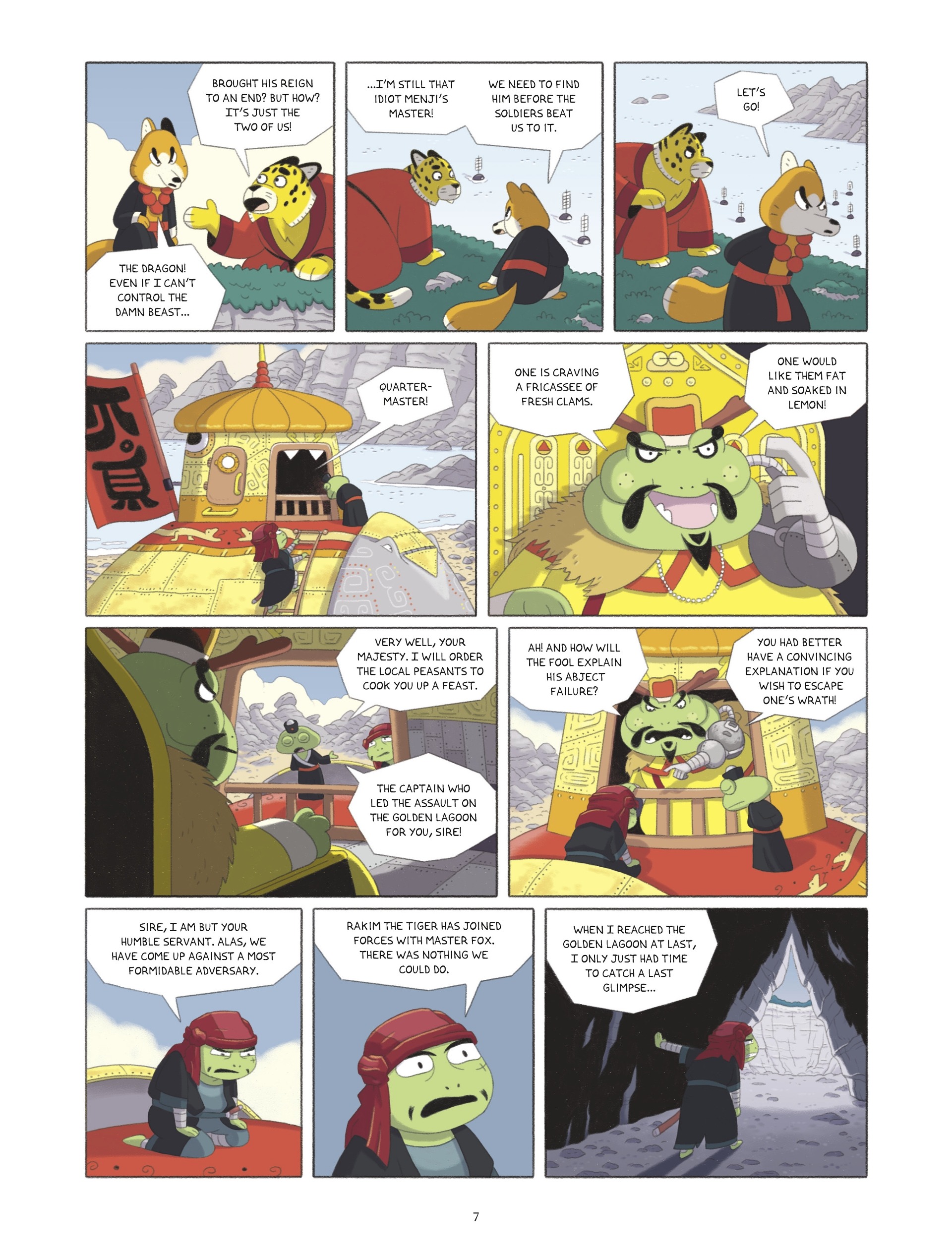 Read online Menji and the Ruins of Mount Mystery comic -  Issue # Full - 7