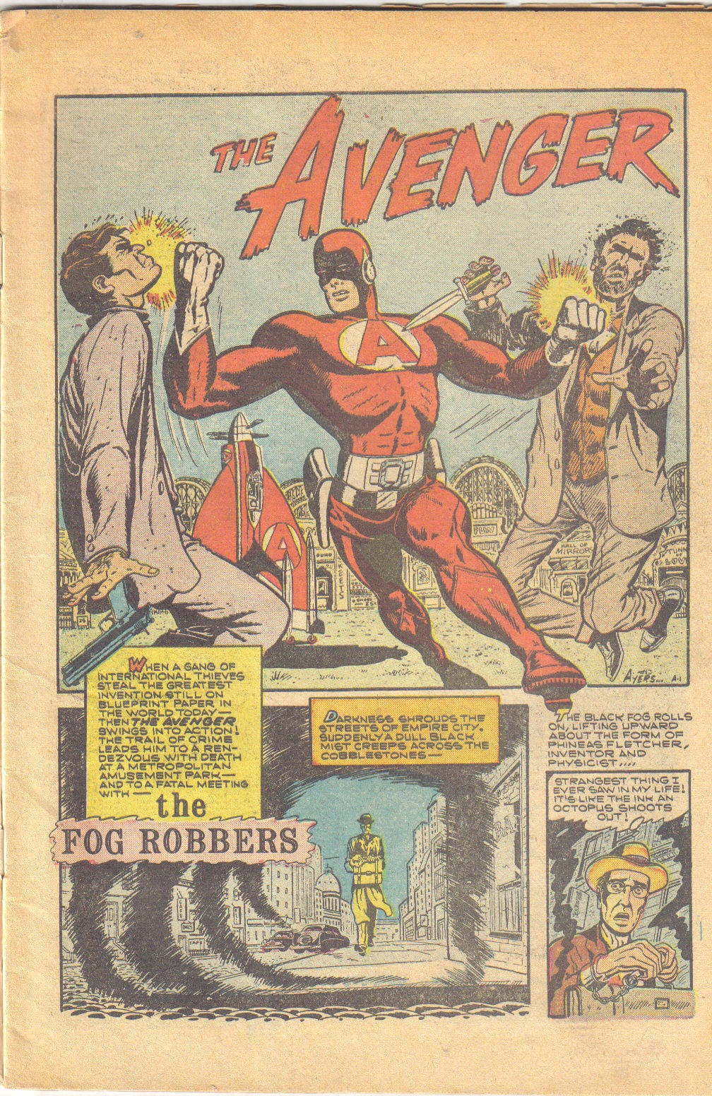 Read online The Avenger comic -  Issue #1 - 4