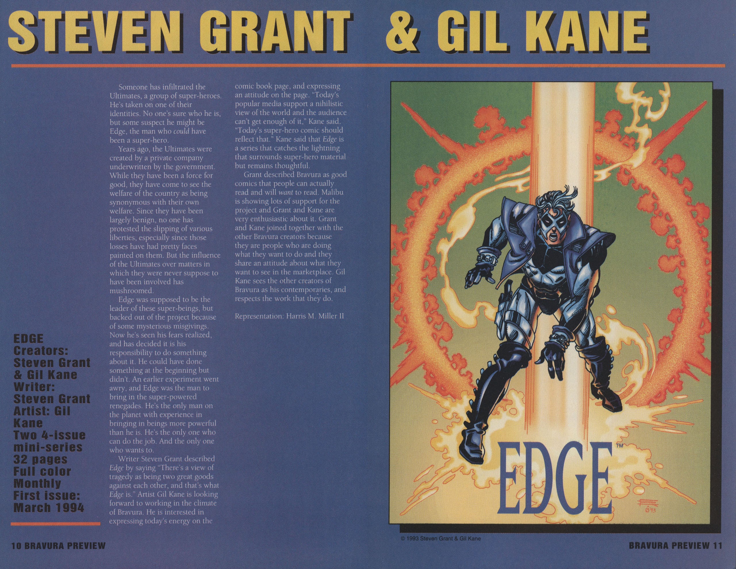 Read online Bravura comic -  Issue #1 - 10