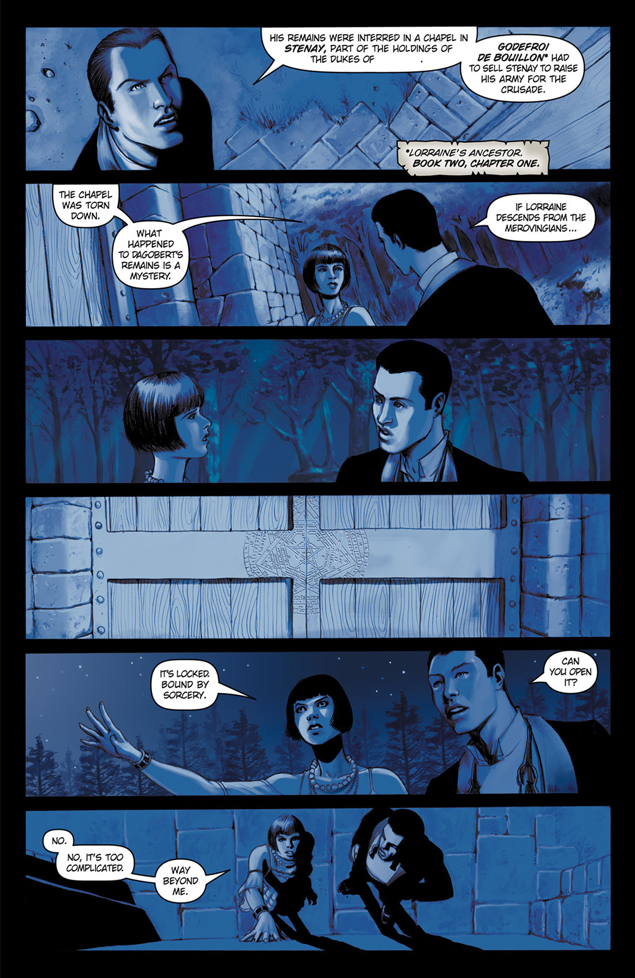 Read online Rex Mundi (2006) comic -  Issue # TPB 3 - 150