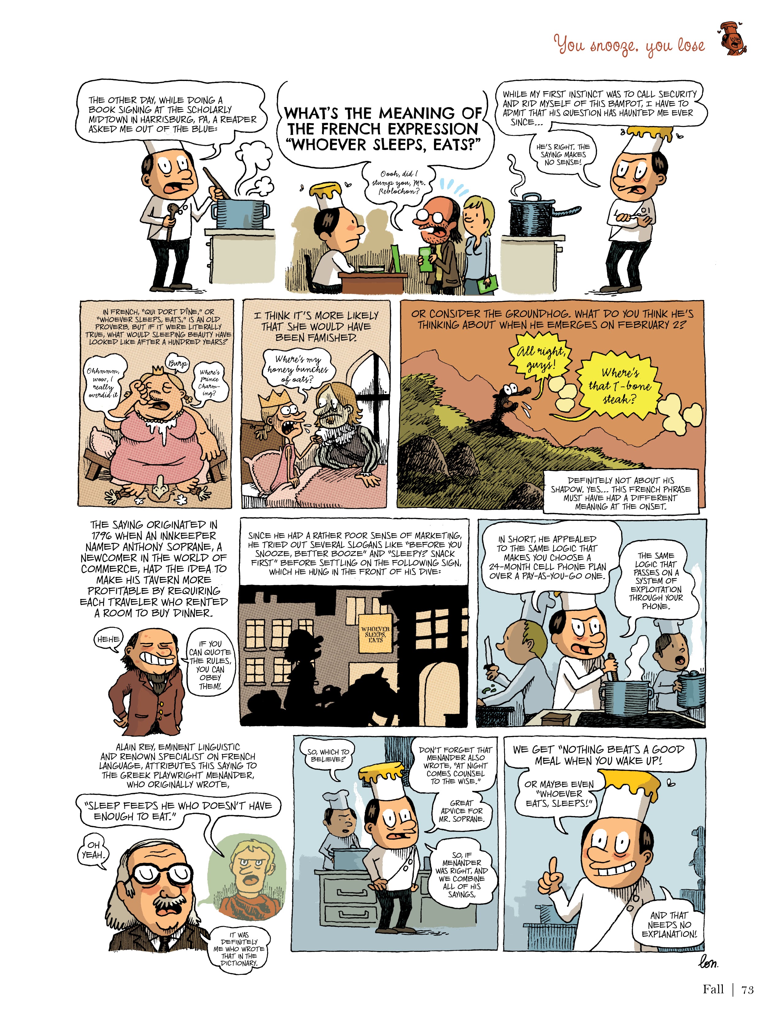 Read online To Drink and to Eat comic -  Issue # TPB 2 - 73