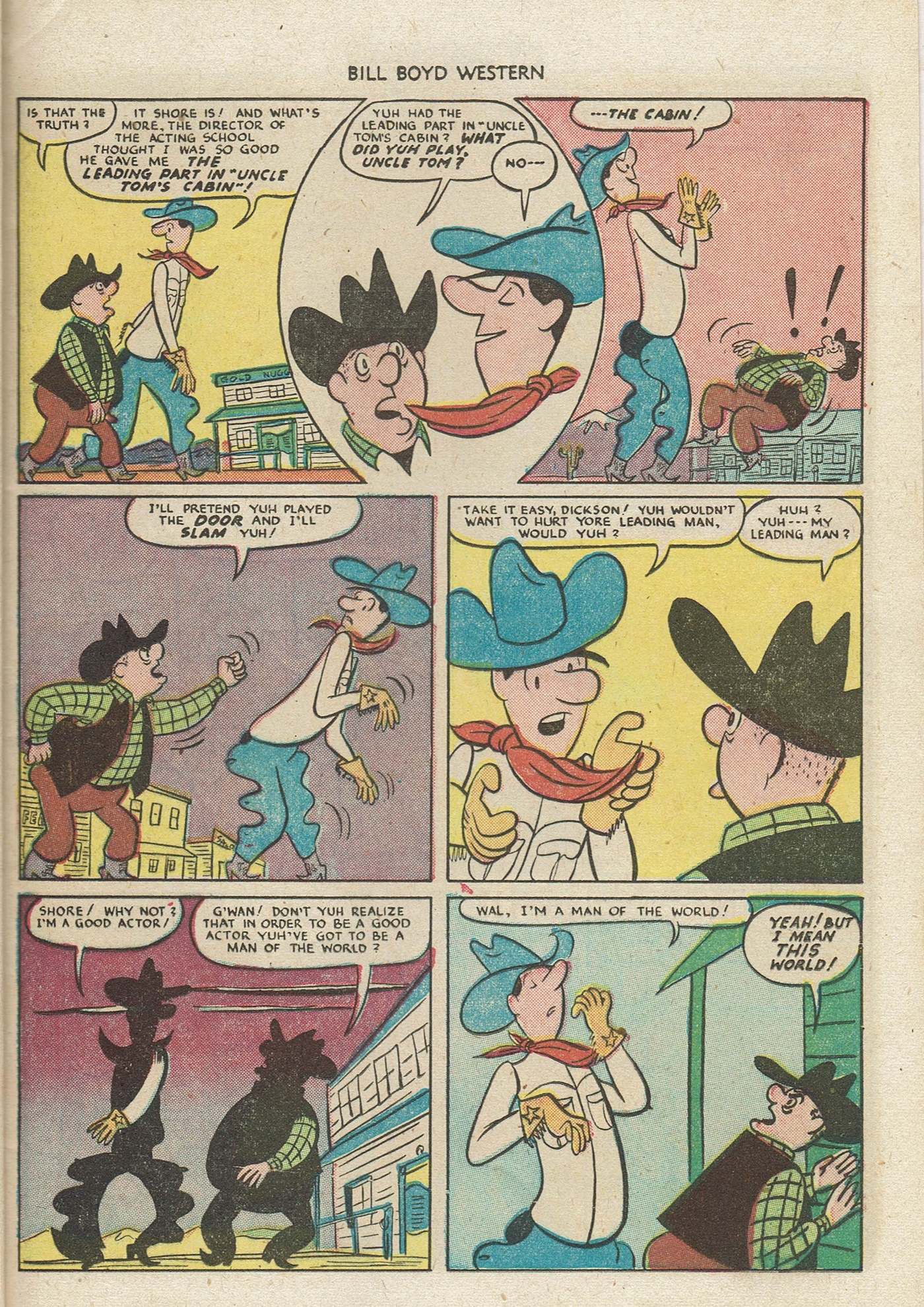 Read online Bill Boyd Western comic -  Issue #13 - 41