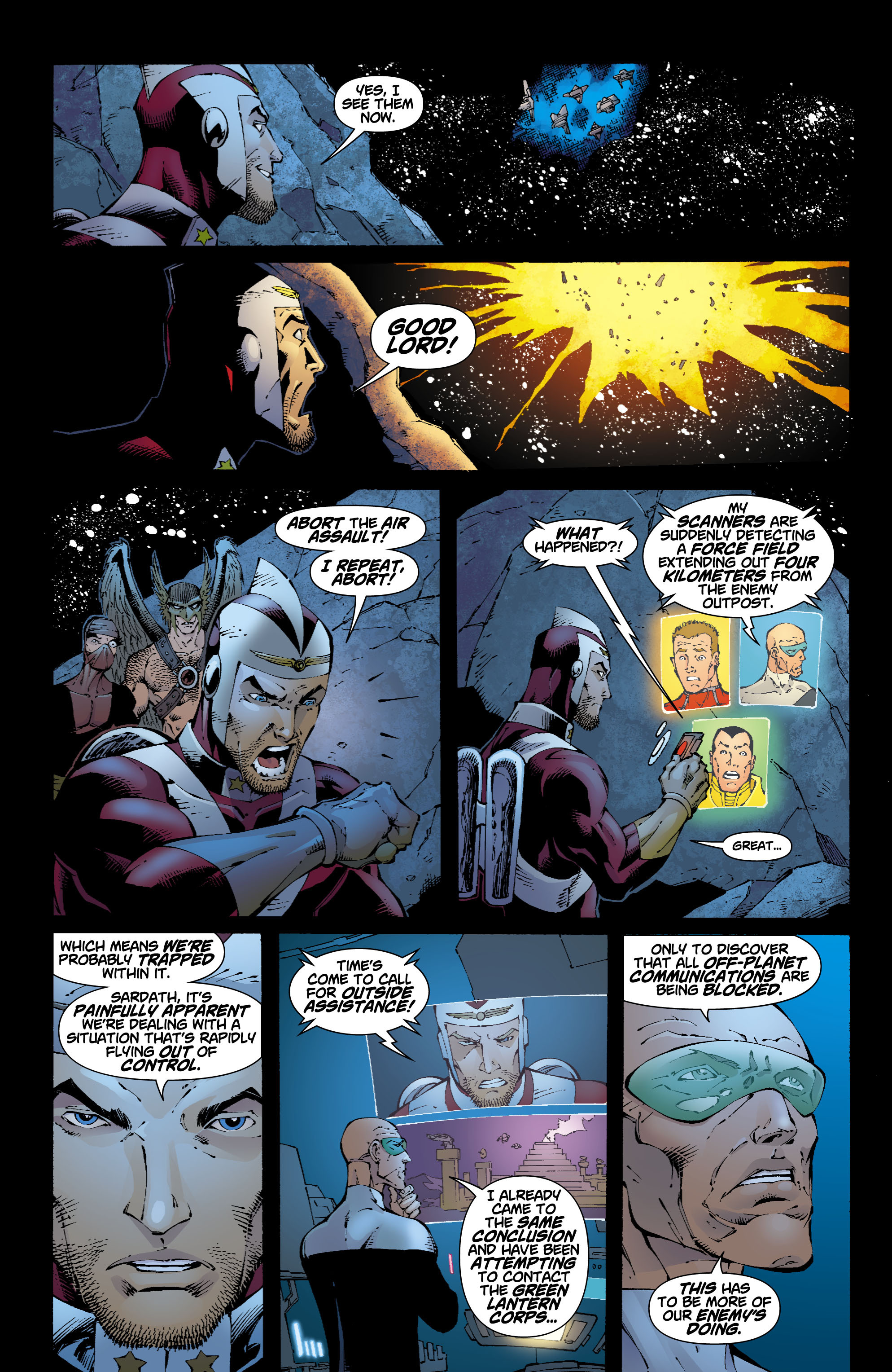 Read online Rann/Thanagar Holy War comic -  Issue #6 - 4