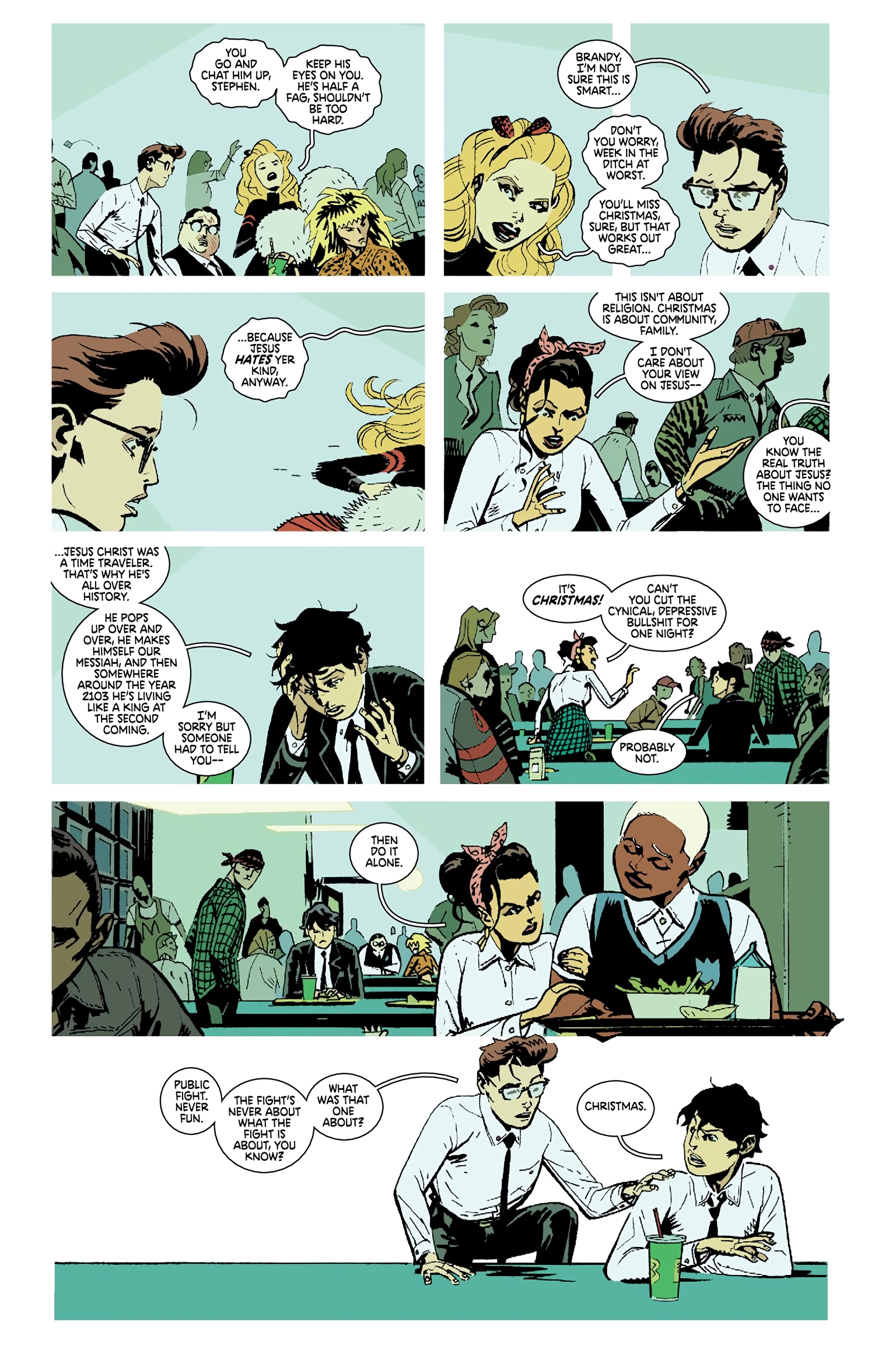 Read online Deadly Class comic -  Issue # _Deluxe Edition Teen Age Riot (Part 2) - 91