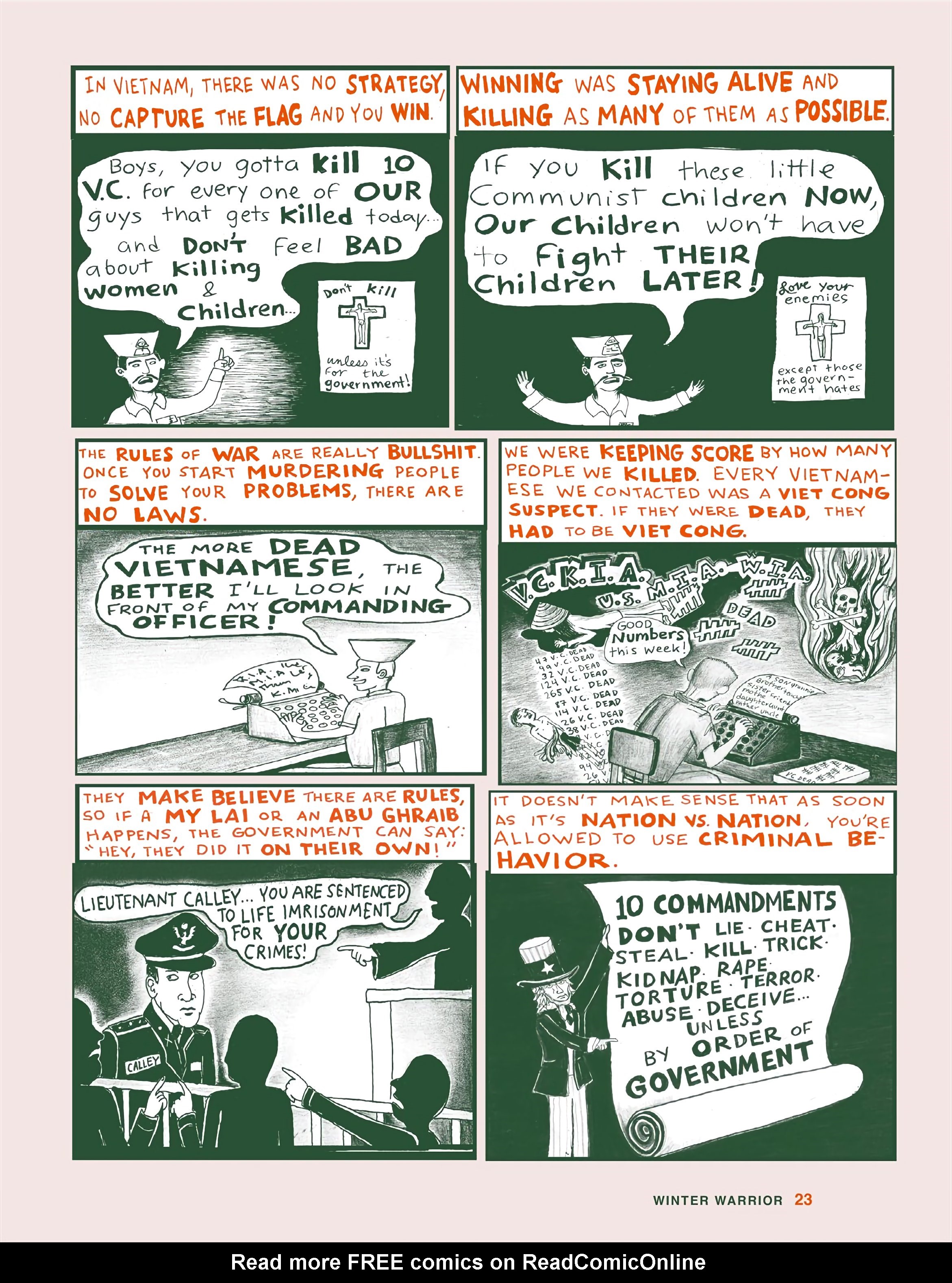 Read online Winter Warrior comic -  Issue # TPB - 24