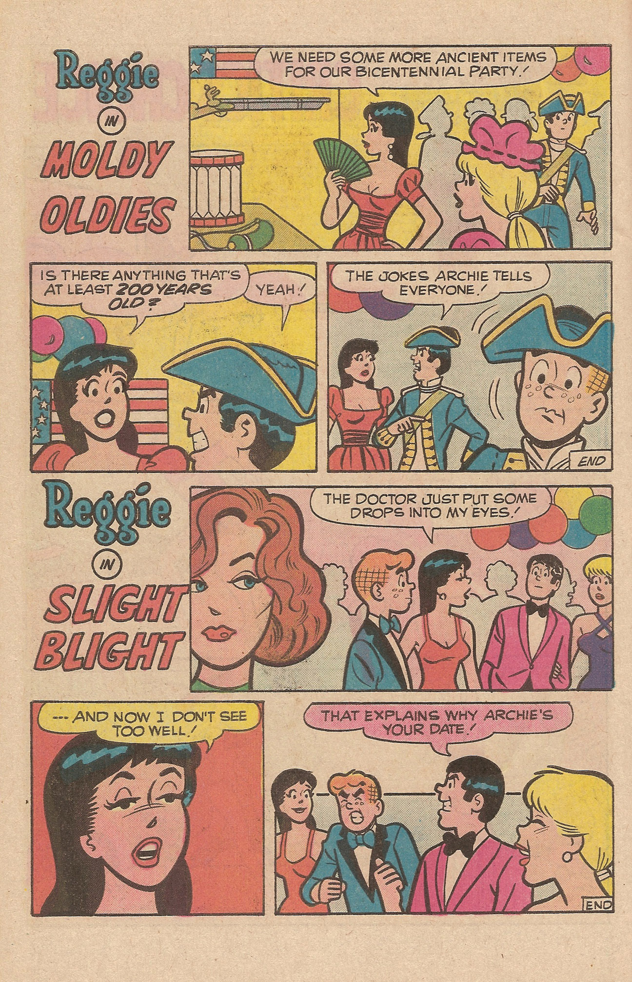 Read online Reggie's Wise Guy Jokes comic -  Issue #39 - 14