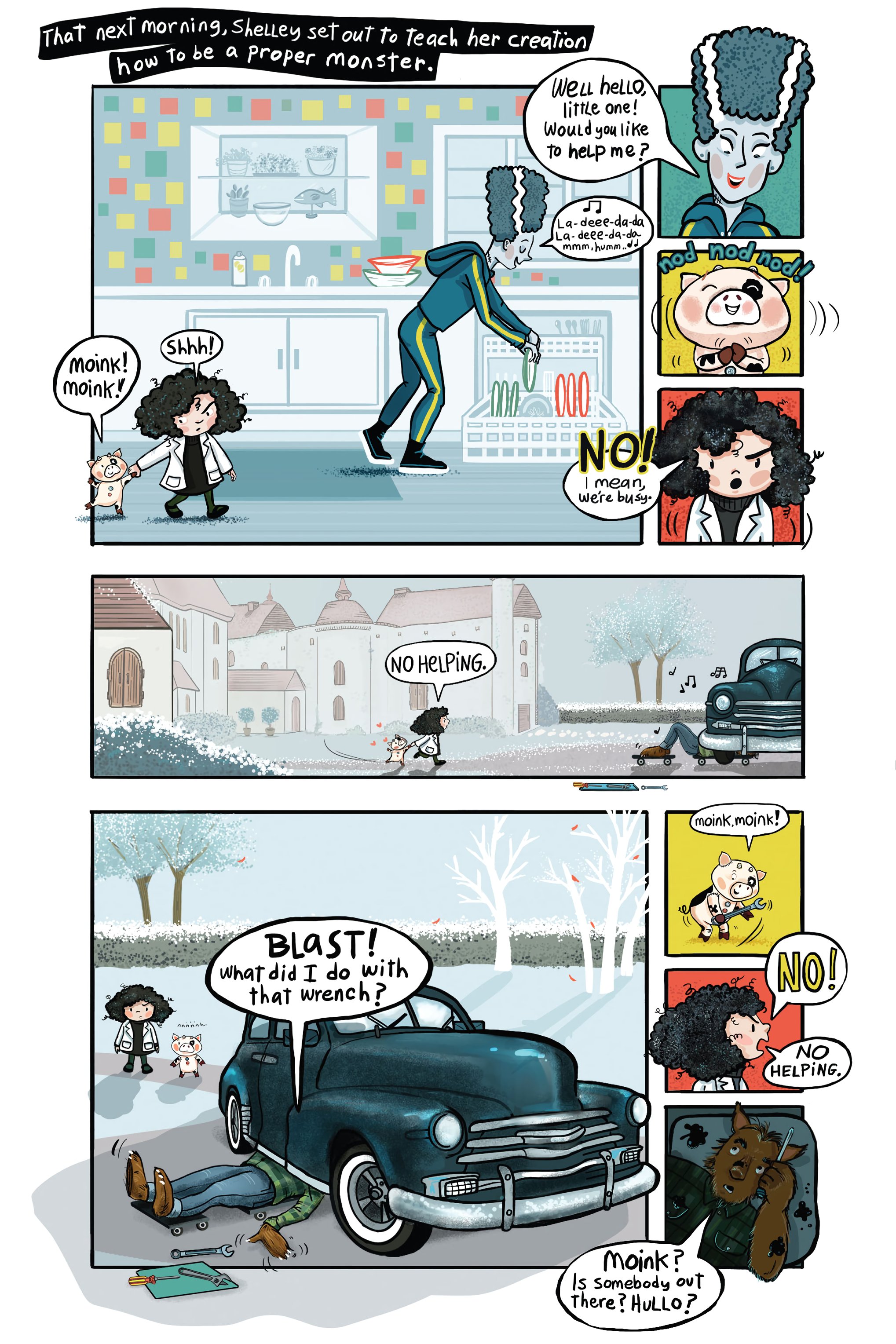 Read online Shelley Frankenstein!: CowPiggy comic -  Issue # TPB (Part 1) - 67