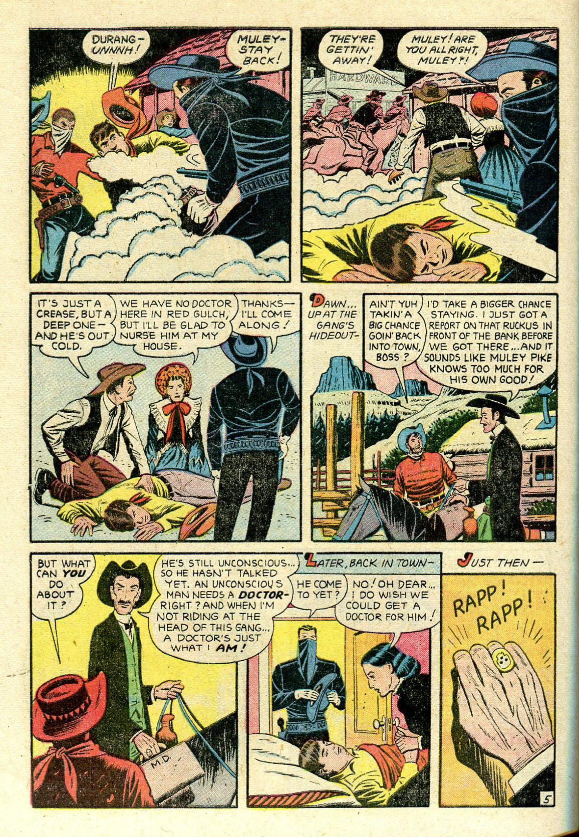 Read online Charles Starrett as The Durango Kid comic -  Issue #37 - 32