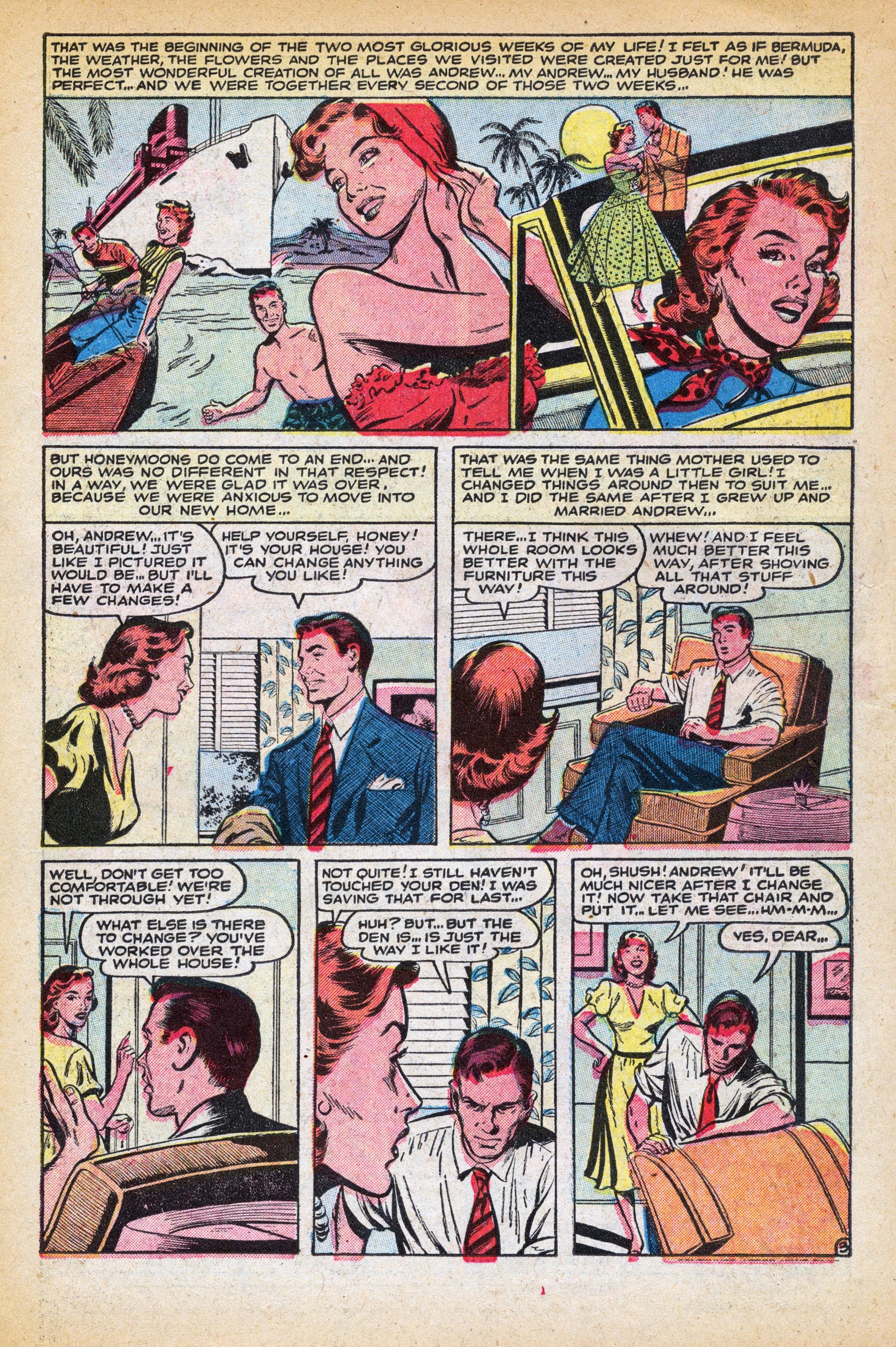 Read online Love Romances comic -  Issue #29 - 14