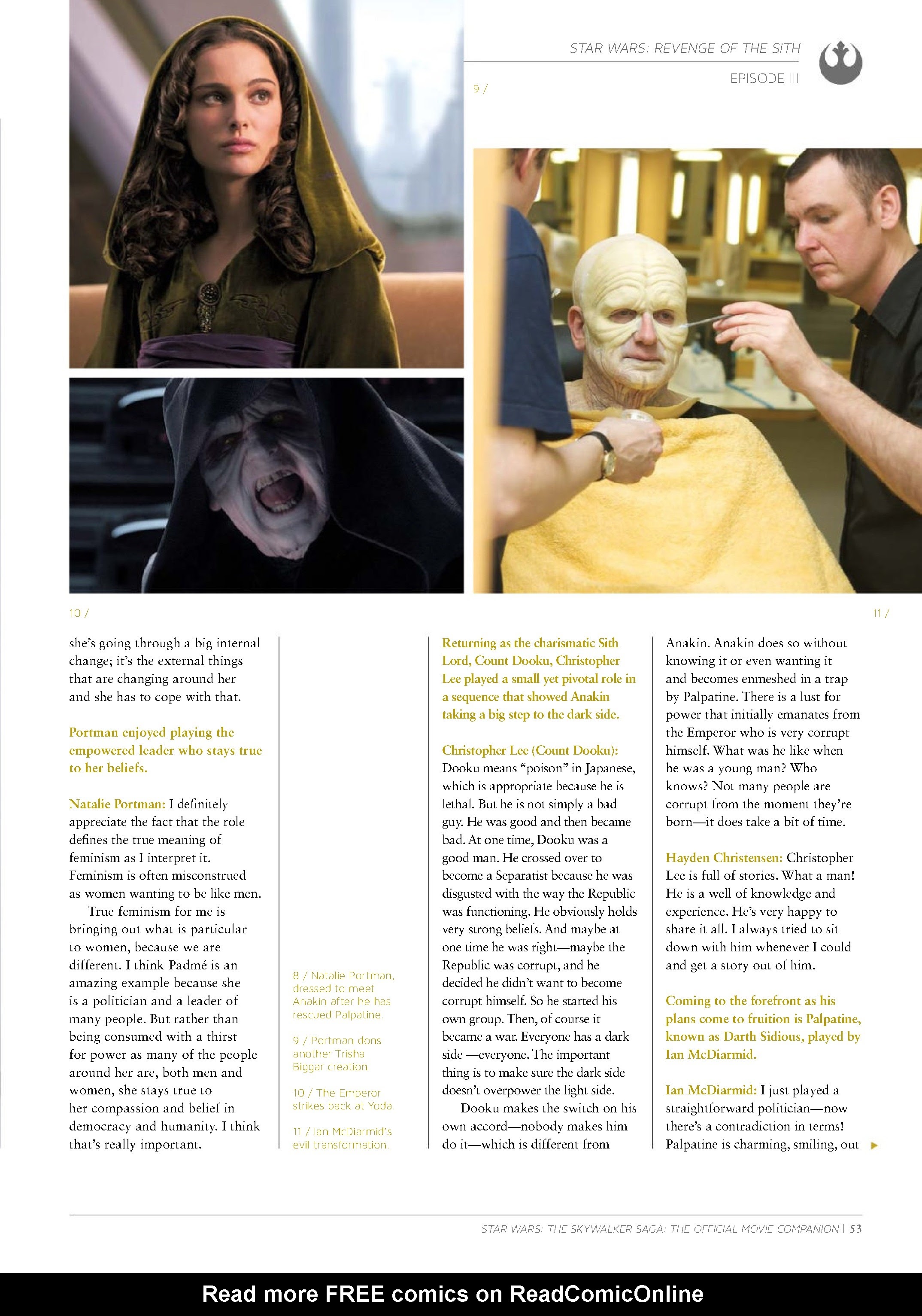 Read online Star Wars: The Skywalker Saga The Official Collector's Edition Book comic -  Issue # TPB (Part 1) - 53