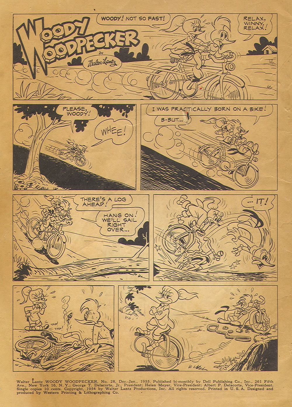 Read online Walter Lantz Woody Woodpecker (1952) comic -  Issue #28 - 2