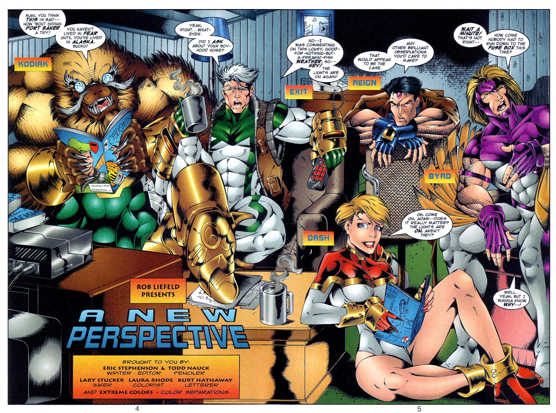 Read online NewMen comic -  Issue #11 - 6