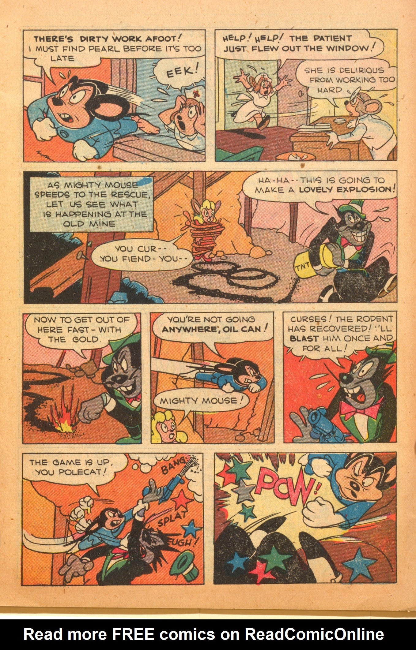 Read online Paul Terry's Mighty Mouse Comics comic -  Issue #17 - 9
