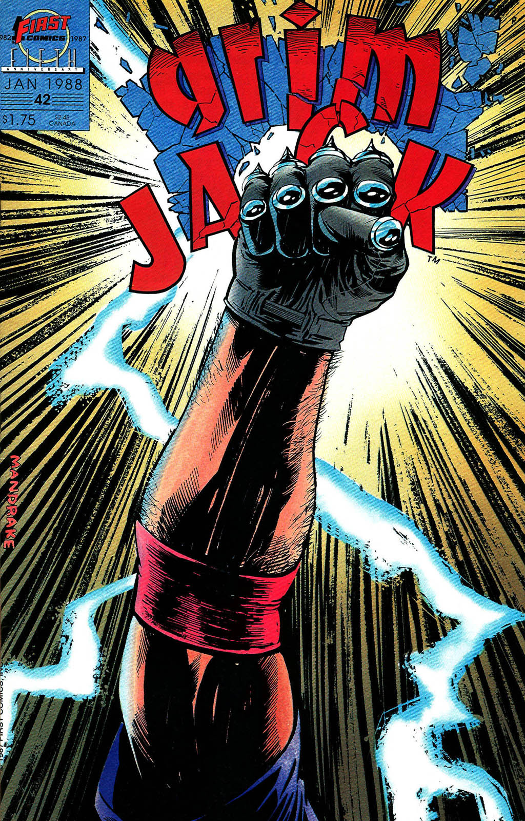 Read online Grimjack comic -  Issue #42 - 1