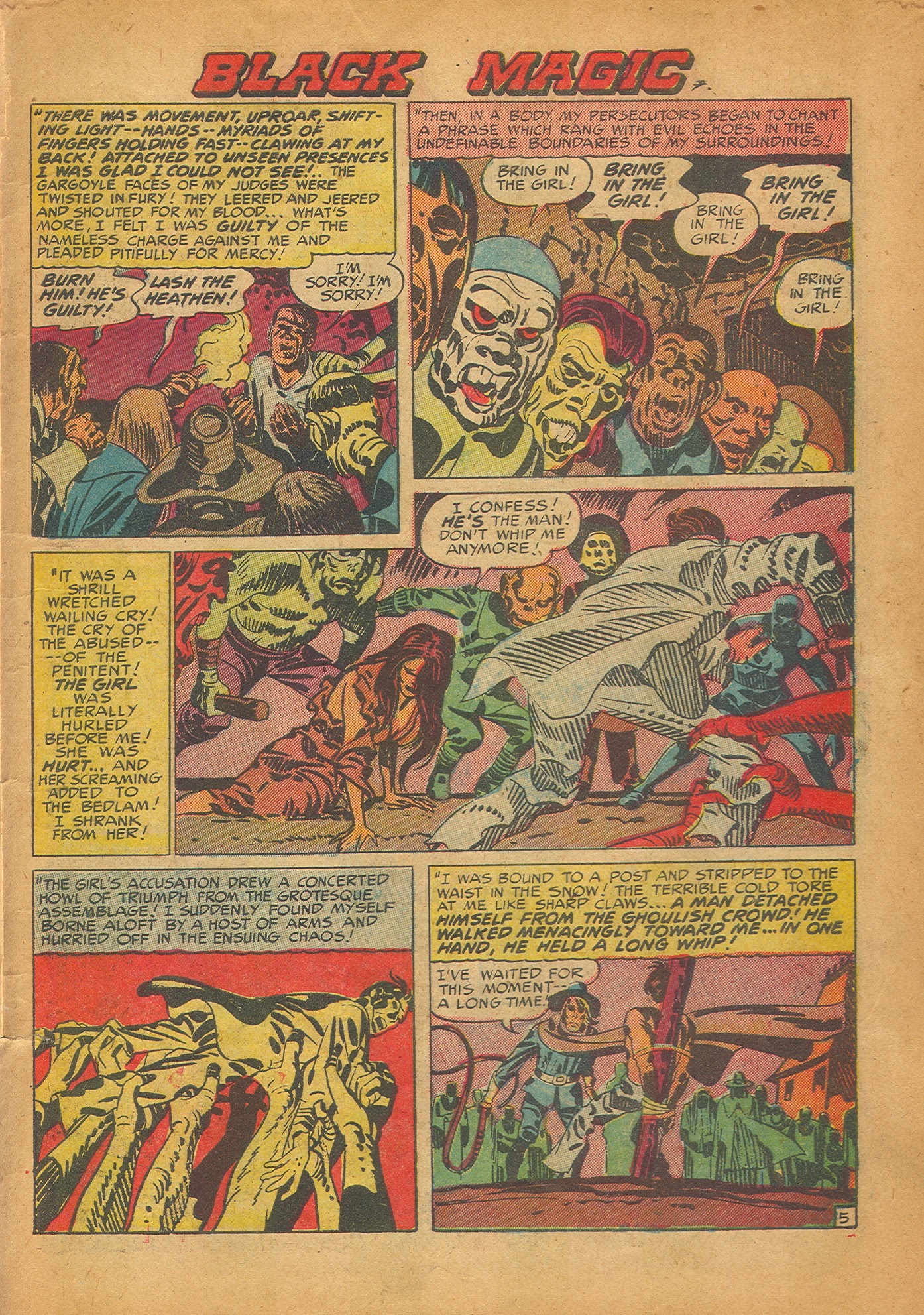 Read online Black Magic (1950) comic -  Issue #2 - 7