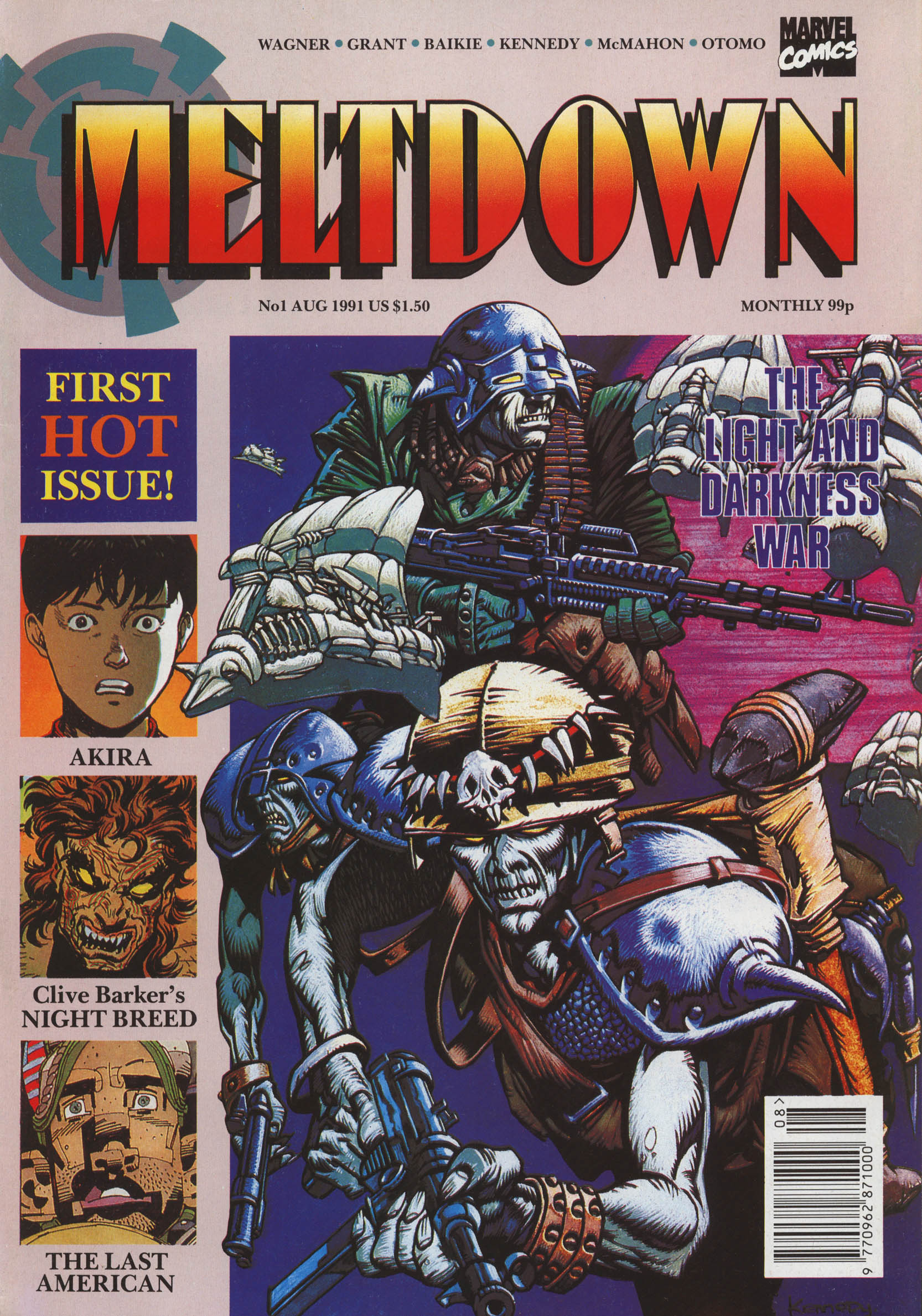 Read online Meltdown (1991) comic -  Issue #1 - 1