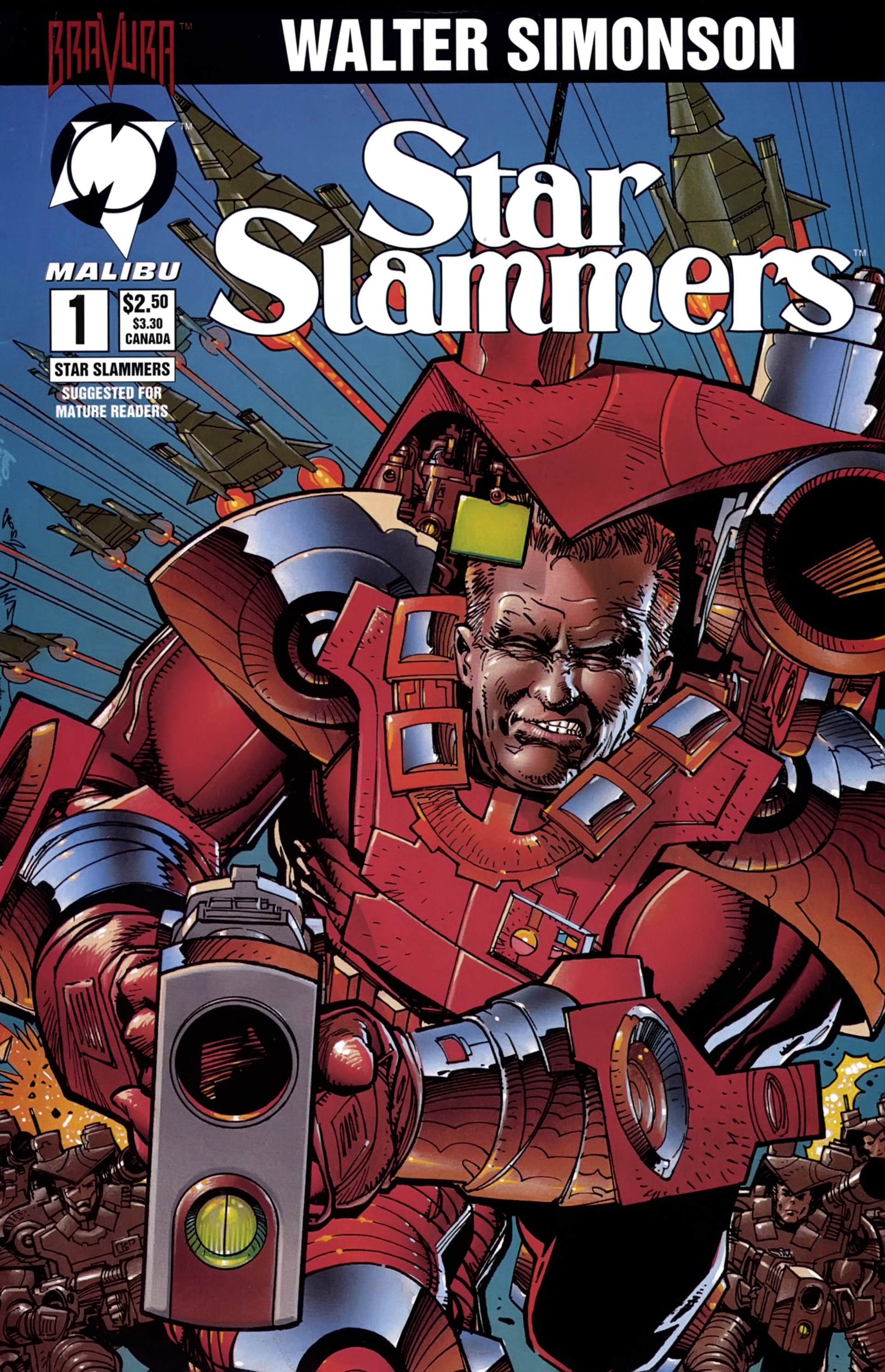 Read online Star Slammers comic -  Issue #1 - 1