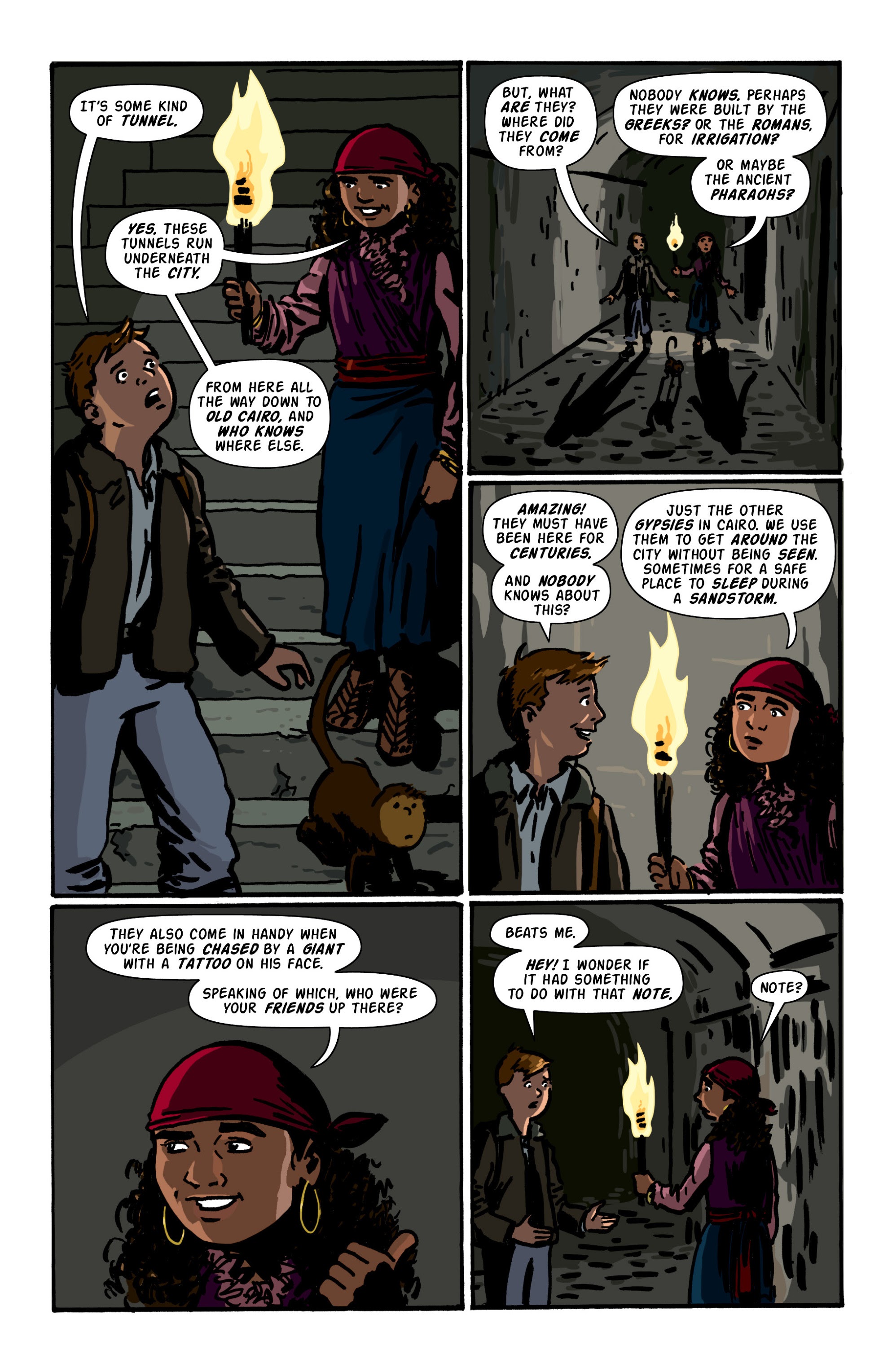 Read online Rocket Robinson and the Pharaoh's Fortune comic -  Issue # TPB (Part 1) - 47