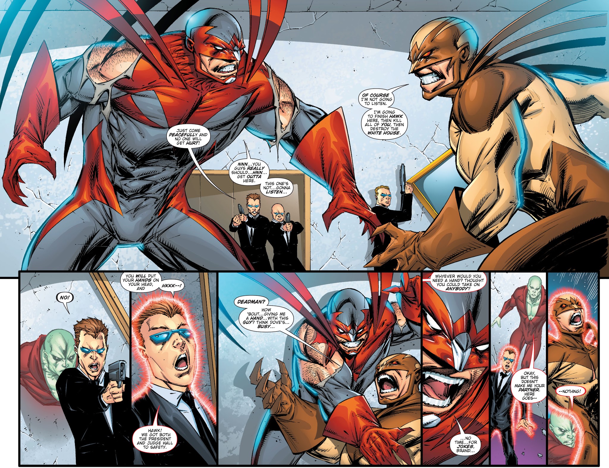 Read online Hawk and Dove (2011) comic -  Issue #3 - 13