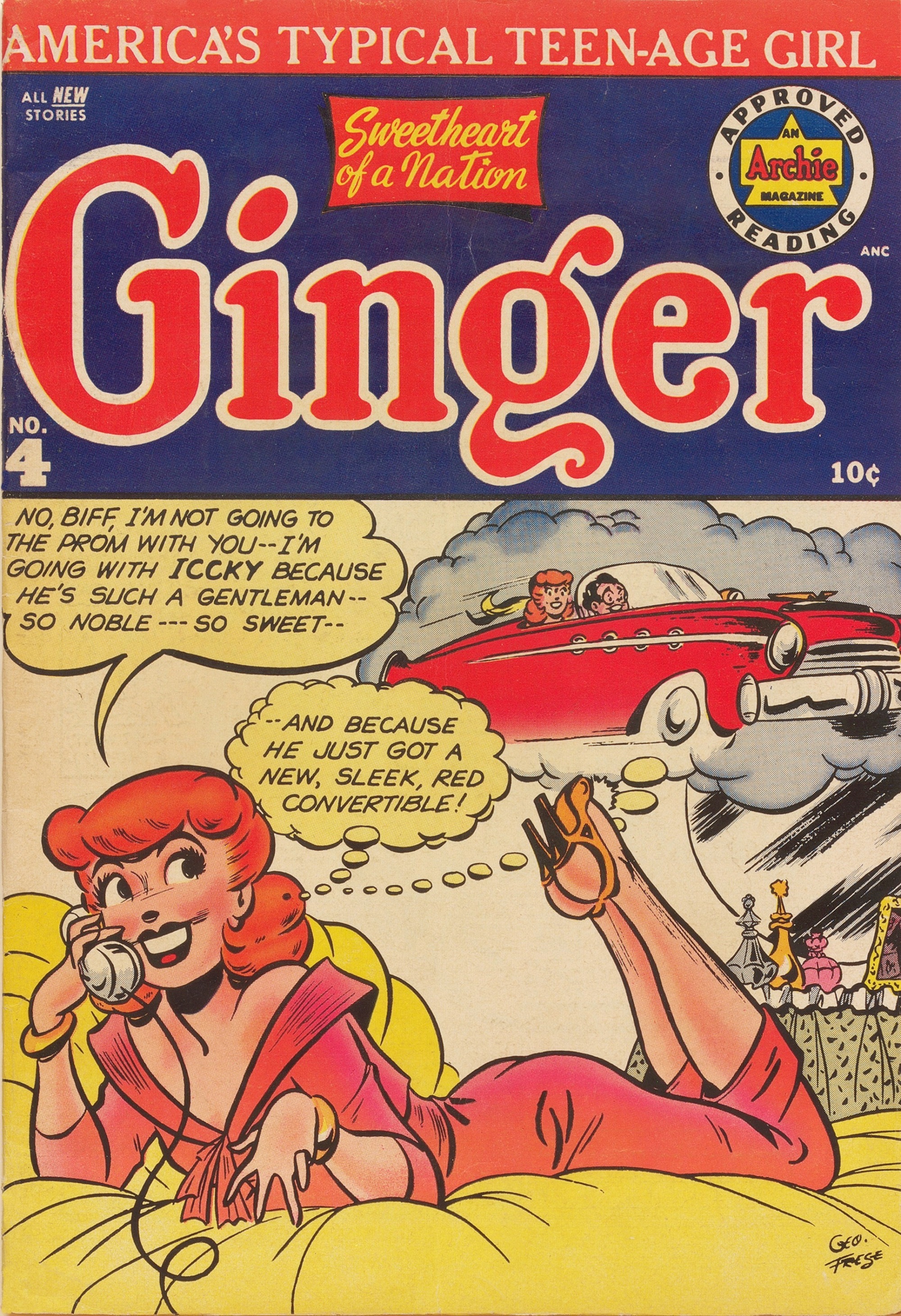 Read online Ginger comic -  Issue #4 - 1