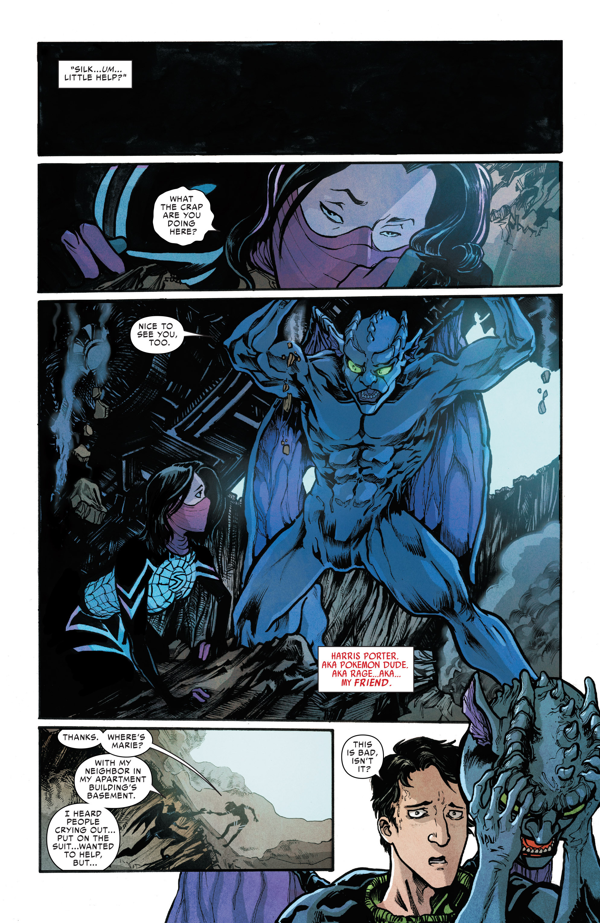 Read online Silk (2015) comic -  Issue #7 - 17