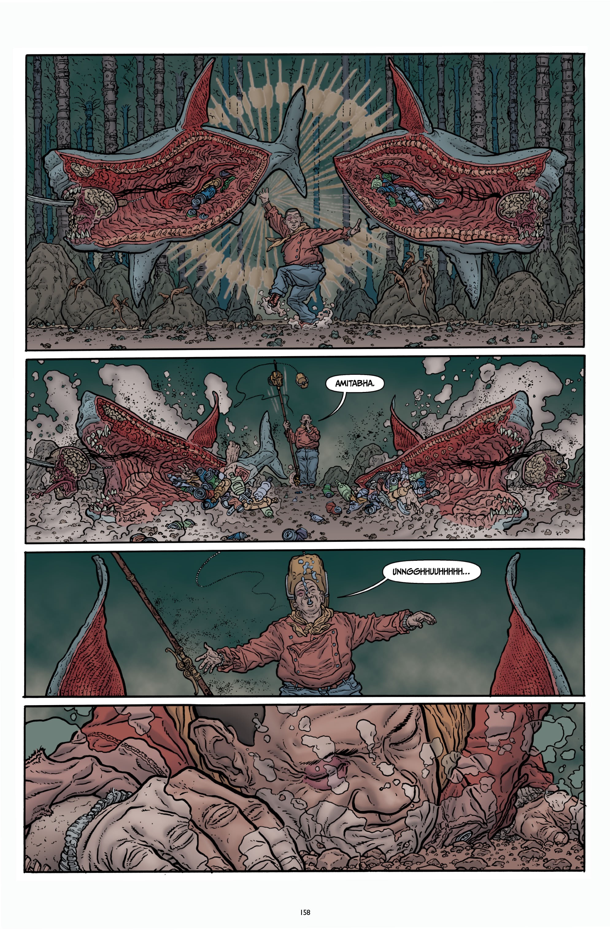 Read online Shaolin Cowboy comic -  Issue # _Start Trek (Part 2) - 24