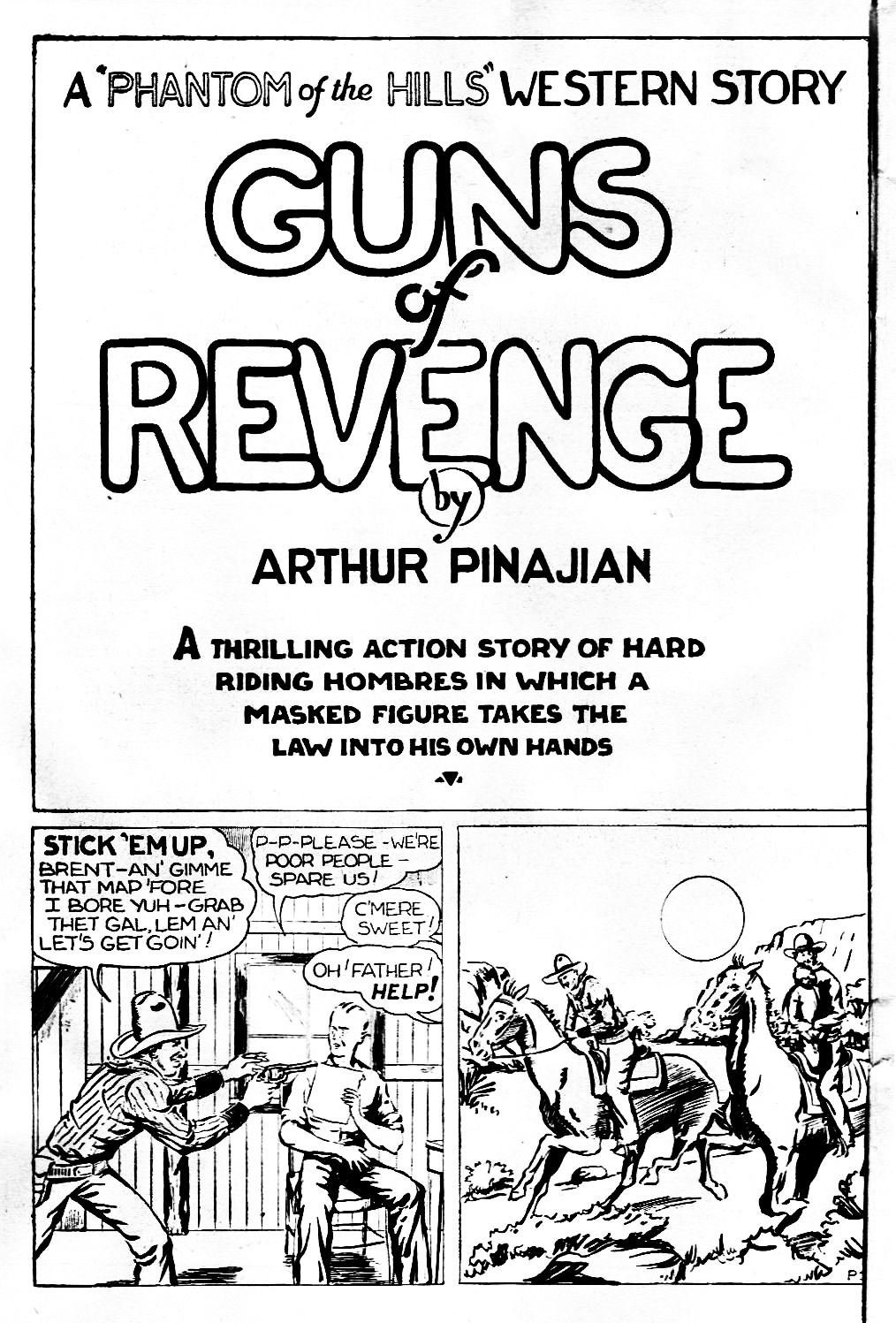 Read online Western Picture Stories comic -  Issue #1 - 19